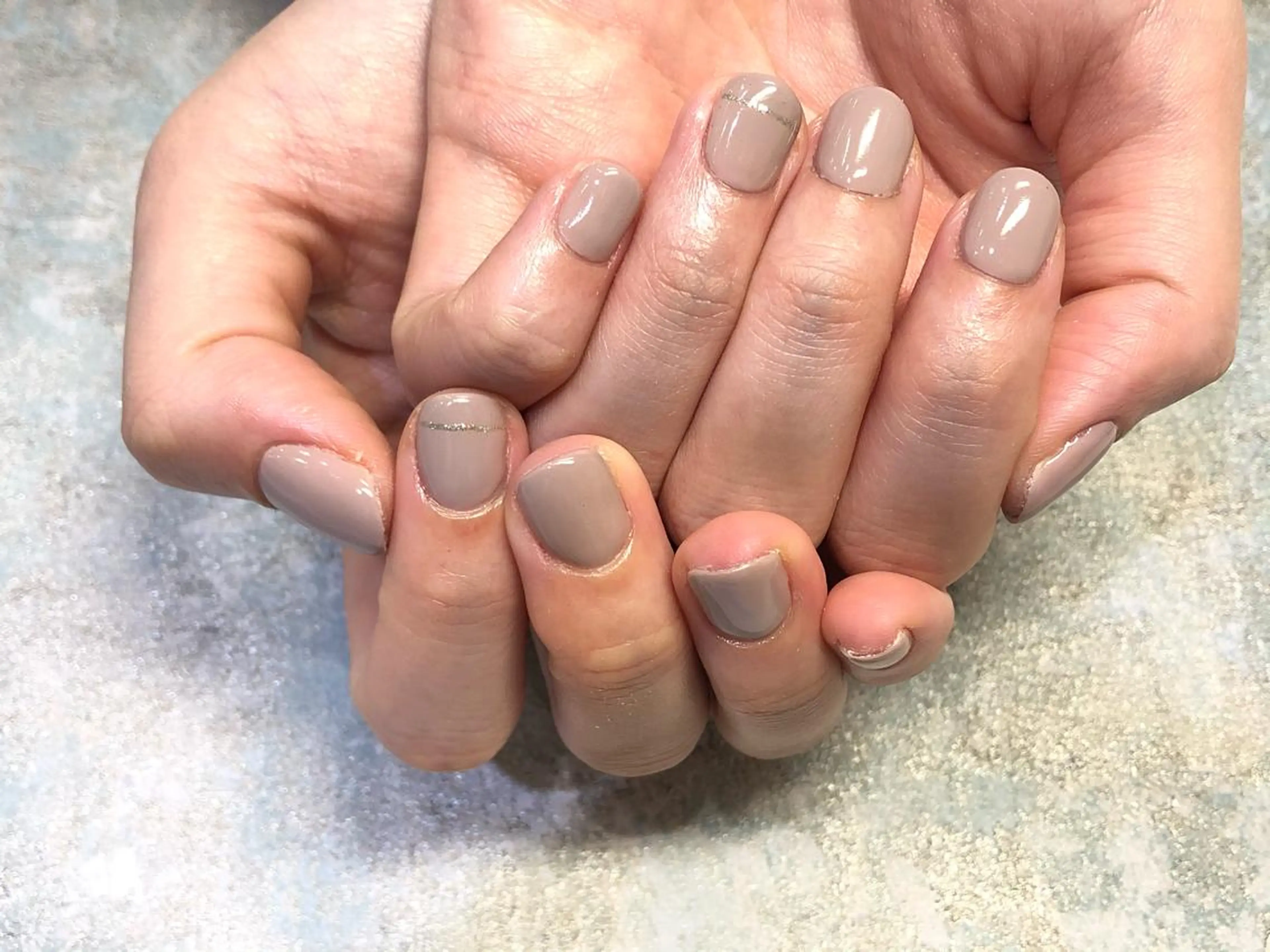 ネイル アートネイル ワンカラーネイル ハンドネイル fairy 村居 愛香のネイルデザイン