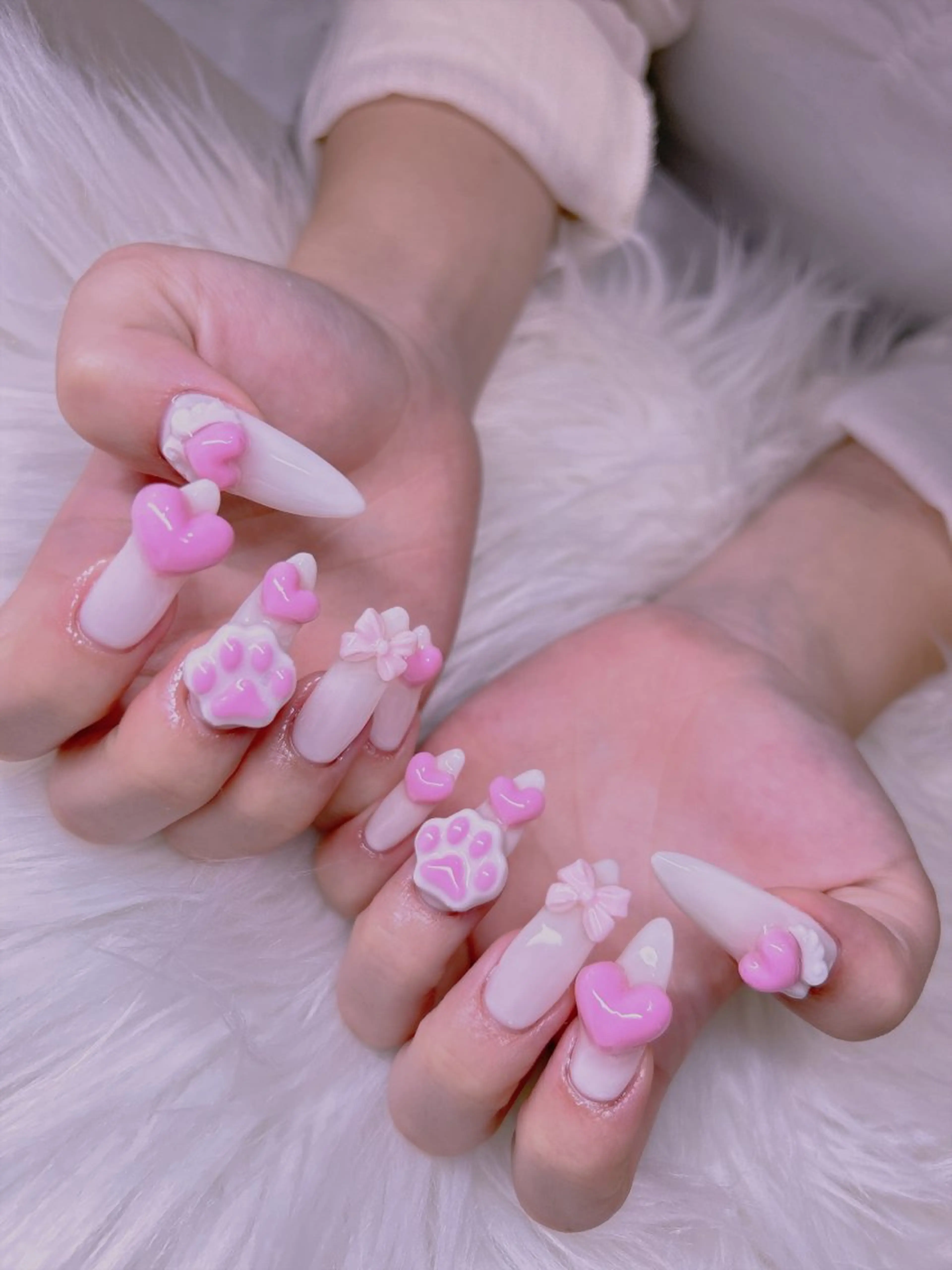 ネイル 長さだし専門店 M2　rikaのネイルデザイン