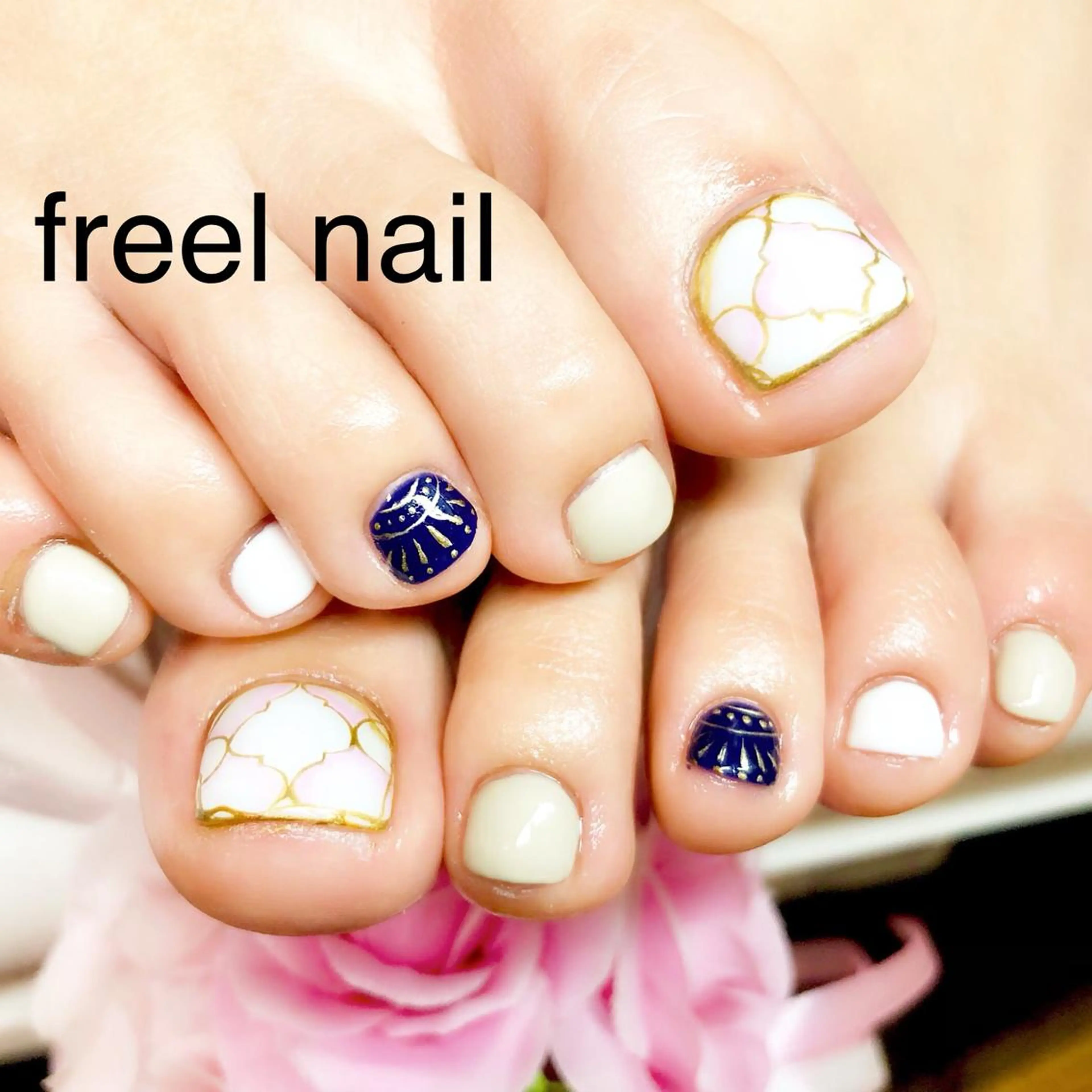 ネイル ハンドネイル フットネイル freel Beautyのネイルデザイン