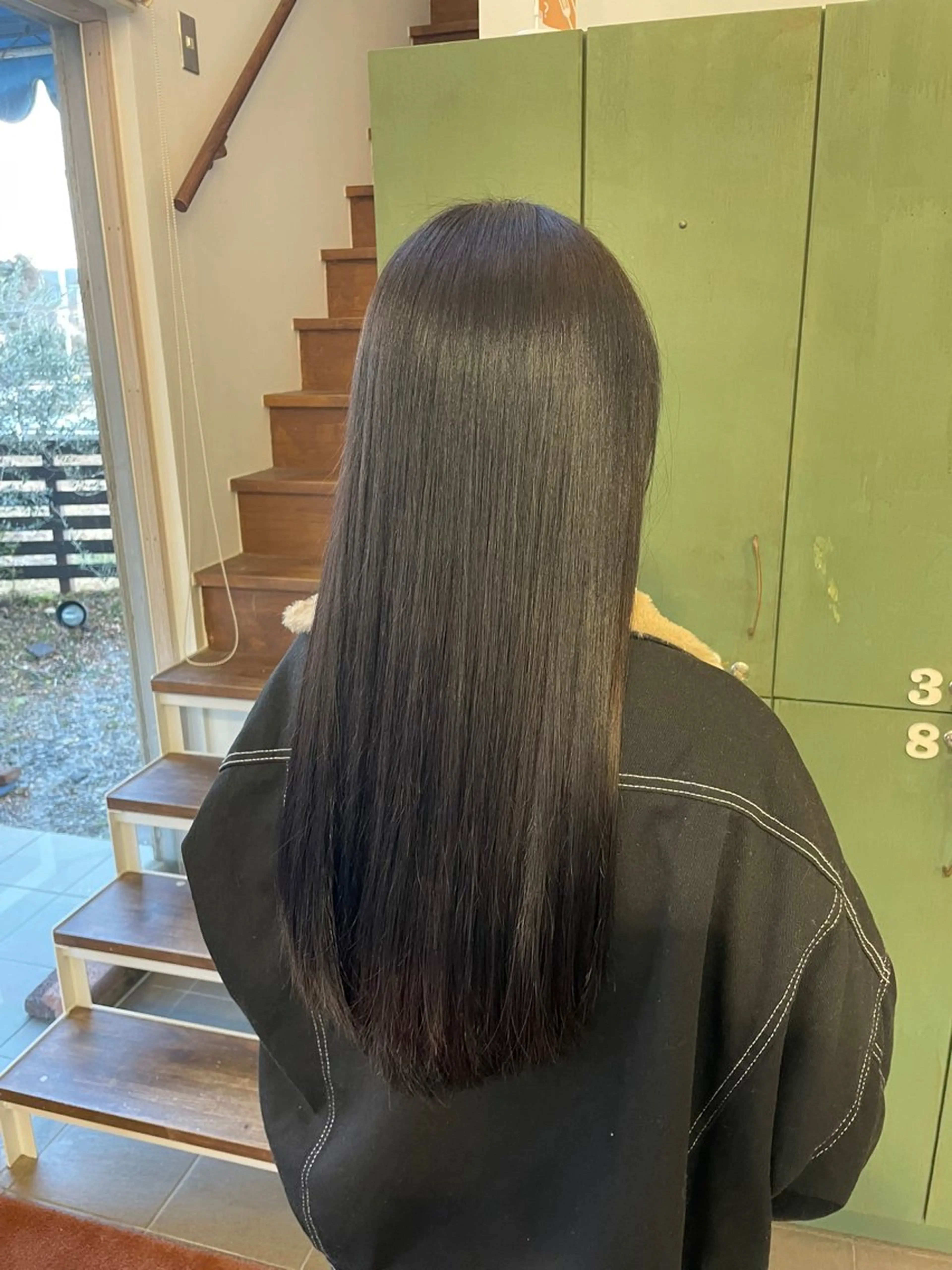 ロング カラー 豊川/Facil/ スズキサクラのヘアスタイル