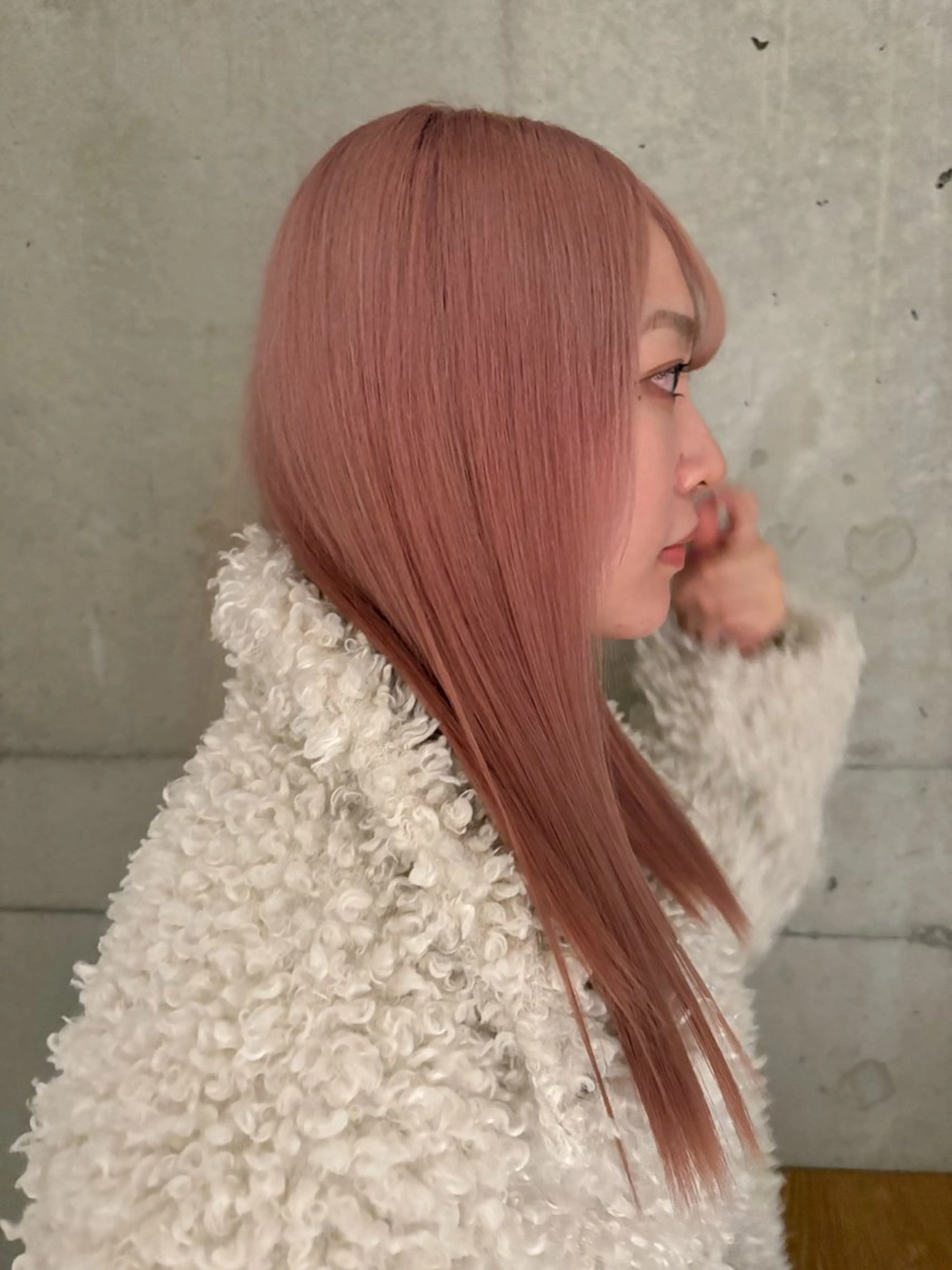 セミロング ヘアカラー nonoka/ ブリーチ/モニカのヘアスタイル