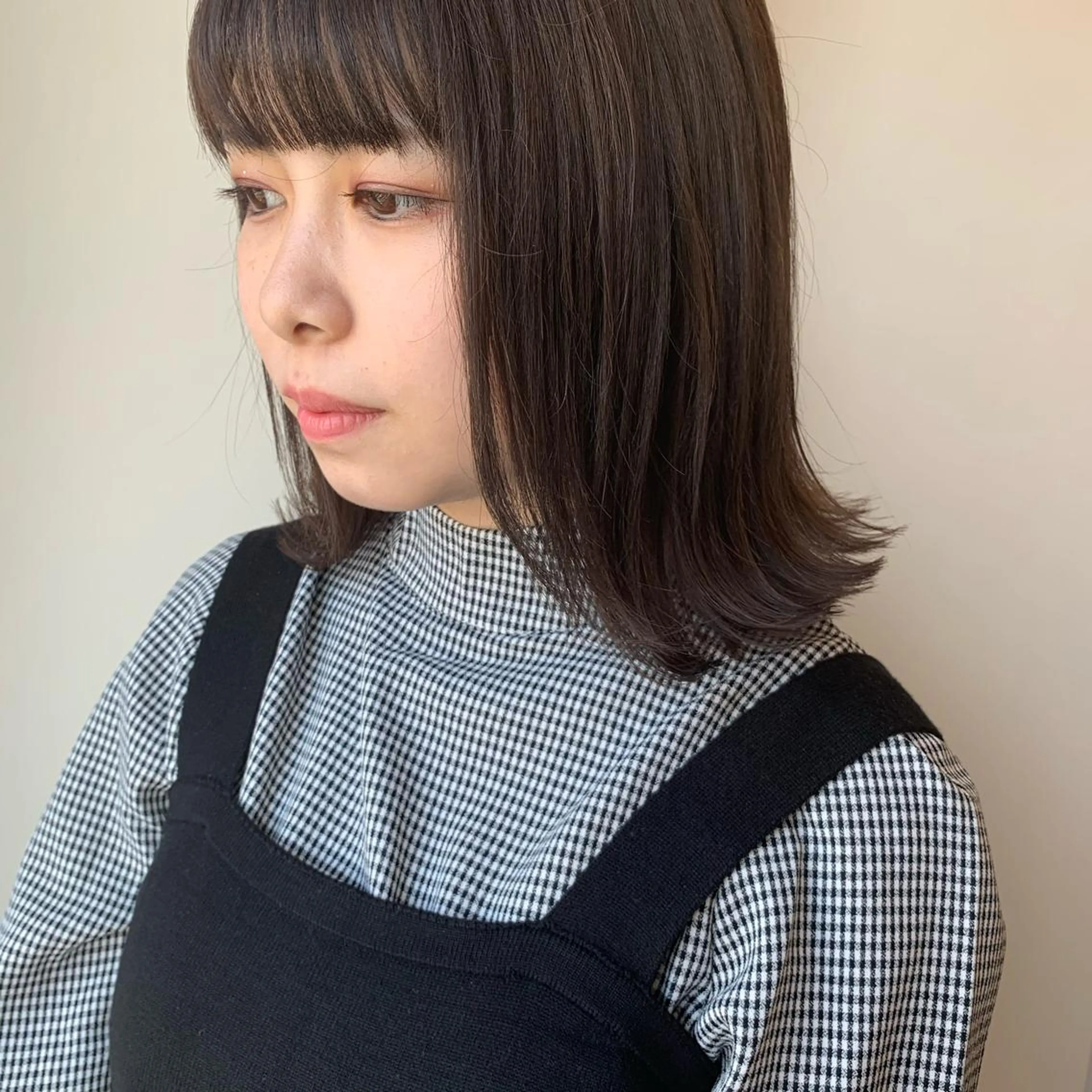 ショート カラー ボブウルフ／ボブ Satsuki【名駅のヘアスタイル