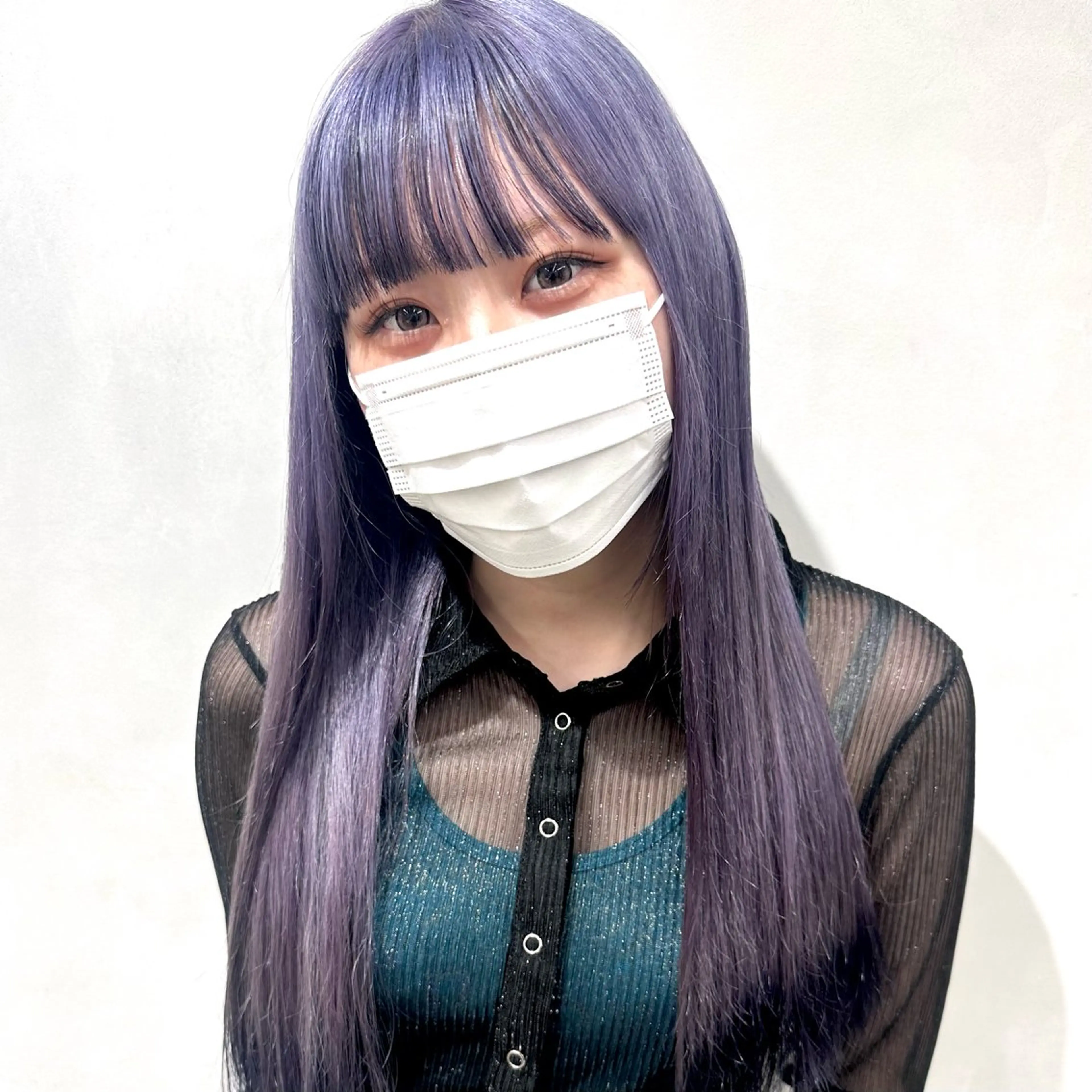 ロング カラー カット ヘアカラー トリートメント デザインカラー/パー マ🦖外岡咲希🦖のヘアスタイル