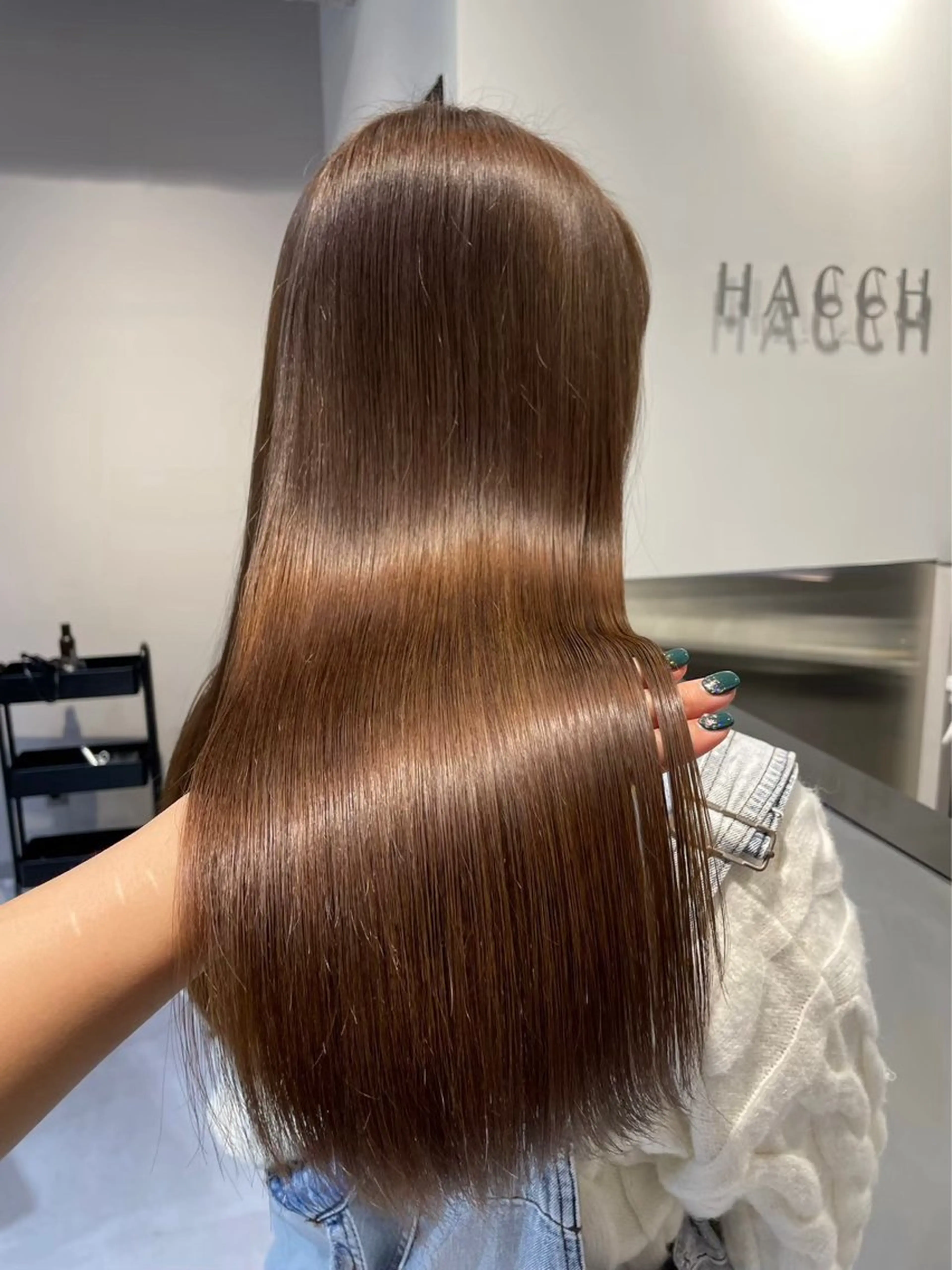 ロング HACCH所属・💠立川｜艶カラー｜ 似合わせレイヤー💠のヘアスタイル