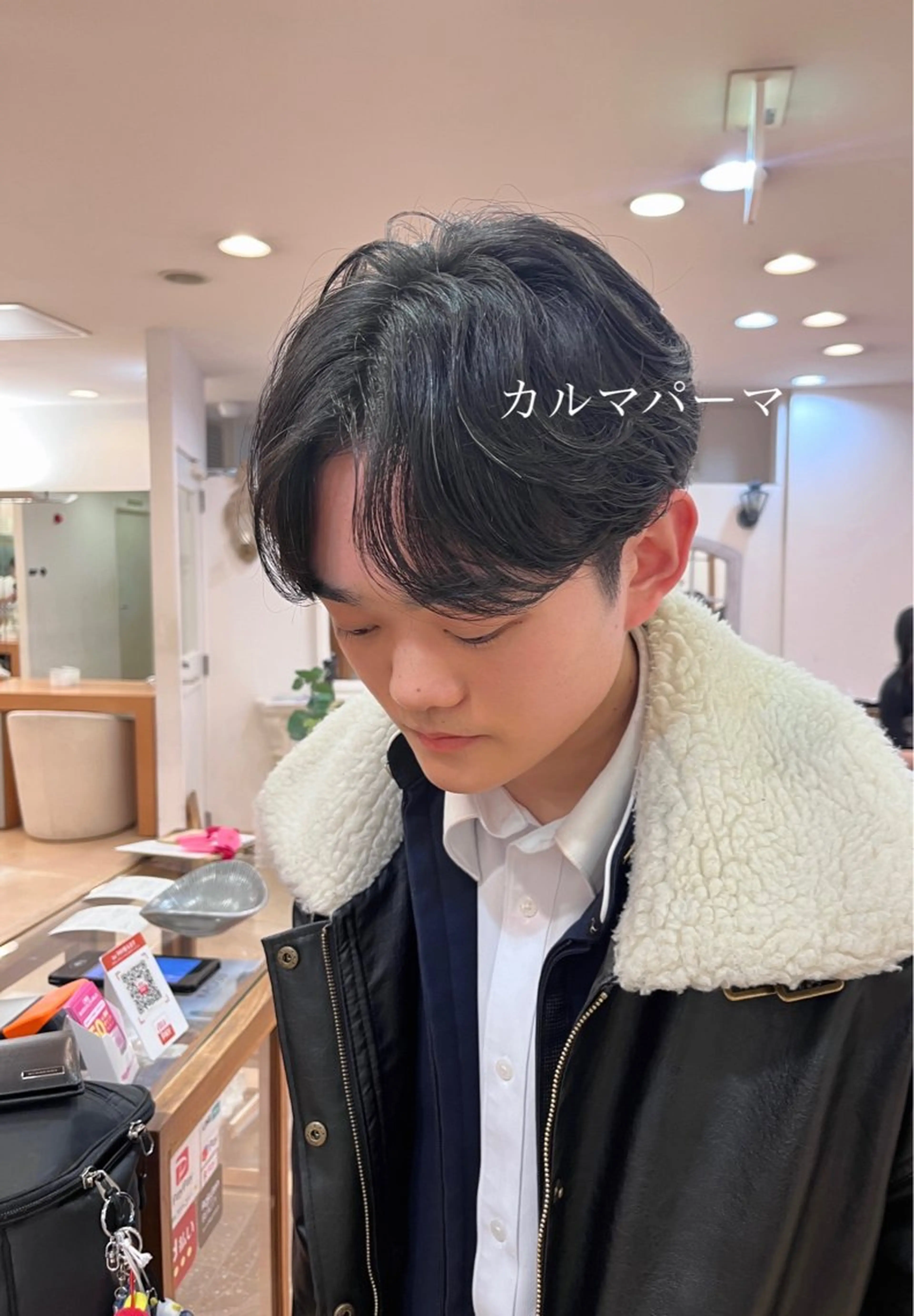 パーマ メンズ ダウンパーマ カルマパーマ メンズ韓国風 メンズパーマ 💠つたふうか/ 韓国/メンズヘア💠のヘアスタイル