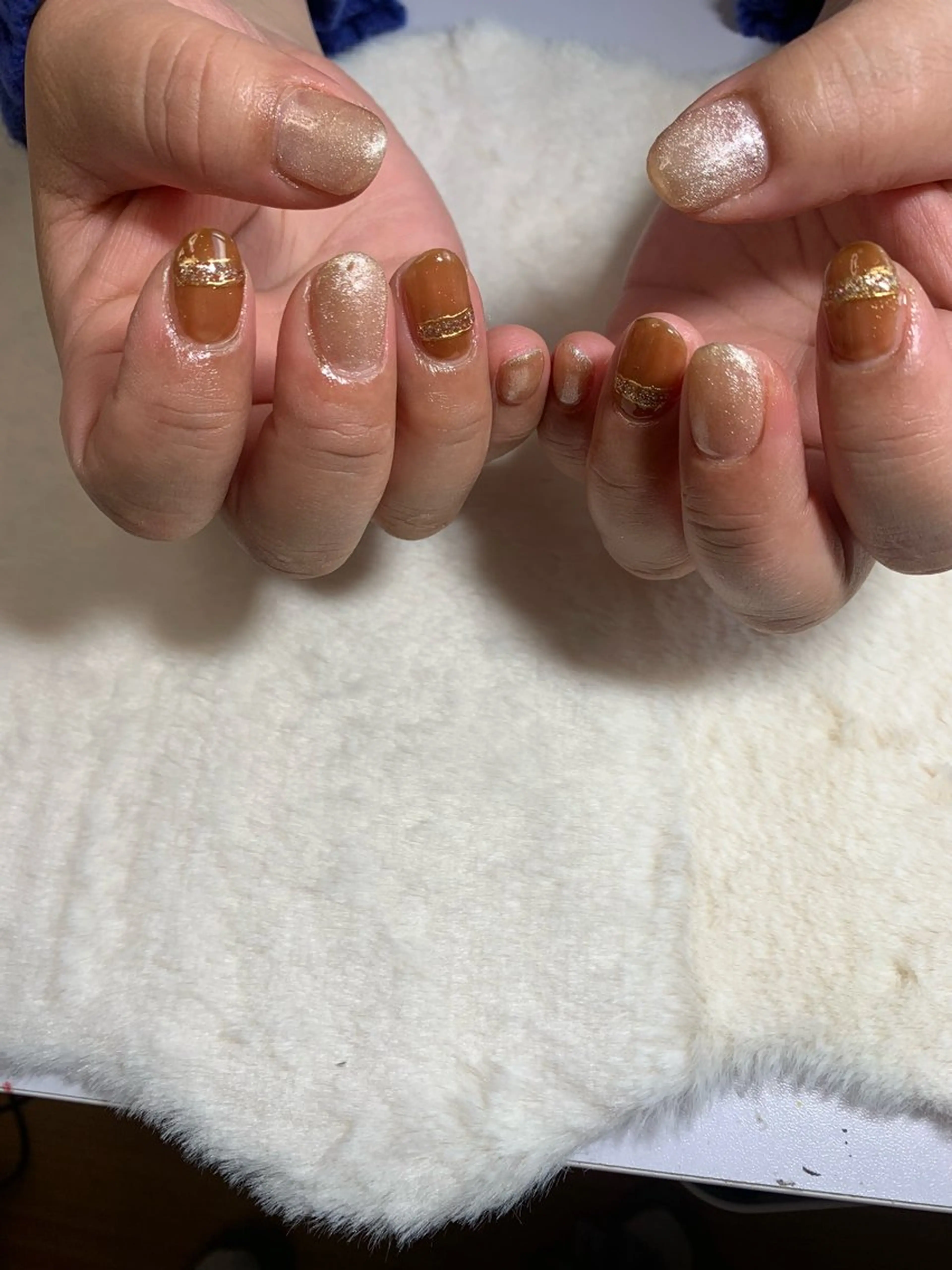 ネイル シンプルネイル ハンドネイル 北川 恭子のネイルデザイン