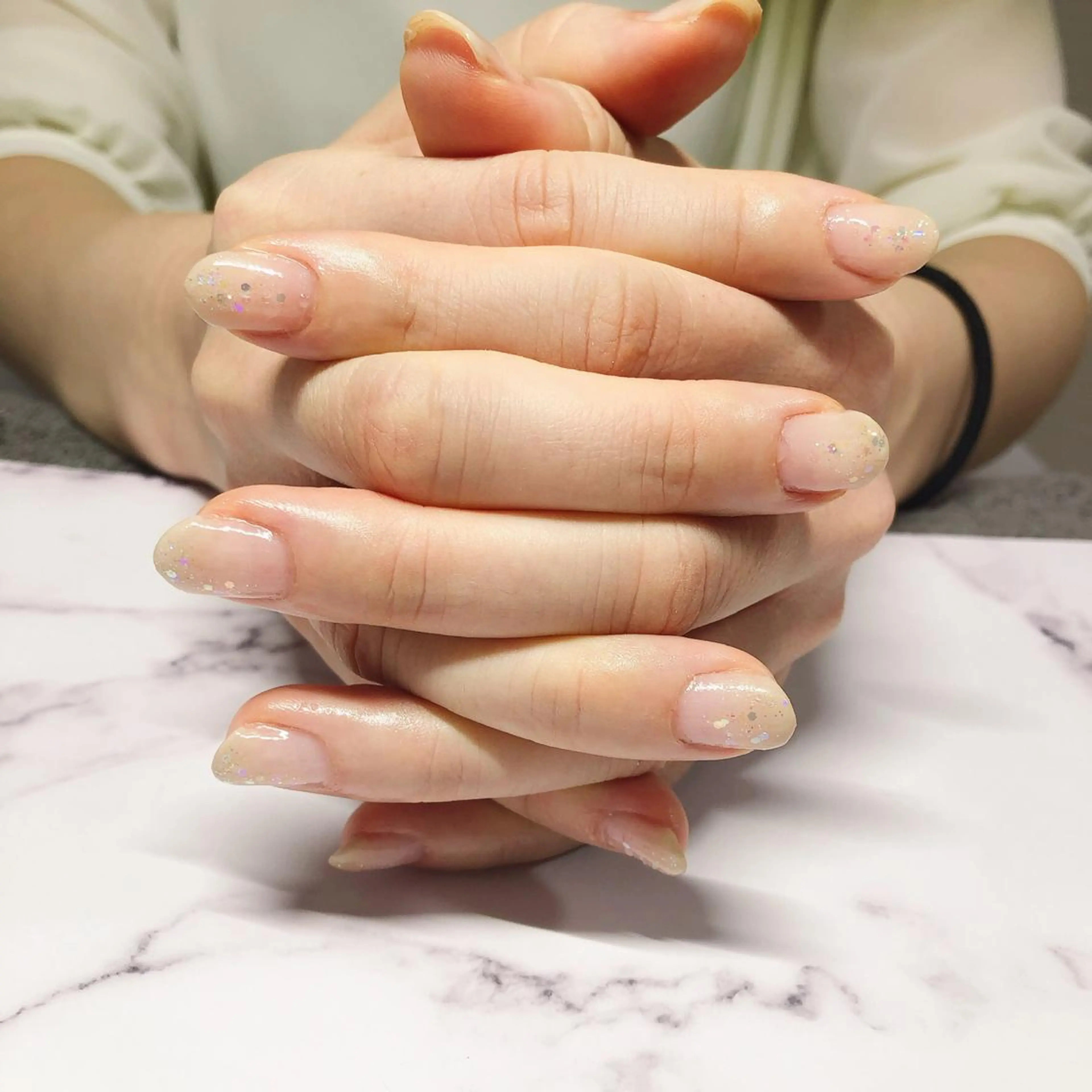 ネイル グラデーション 奥園 良恵のネイルデザイン