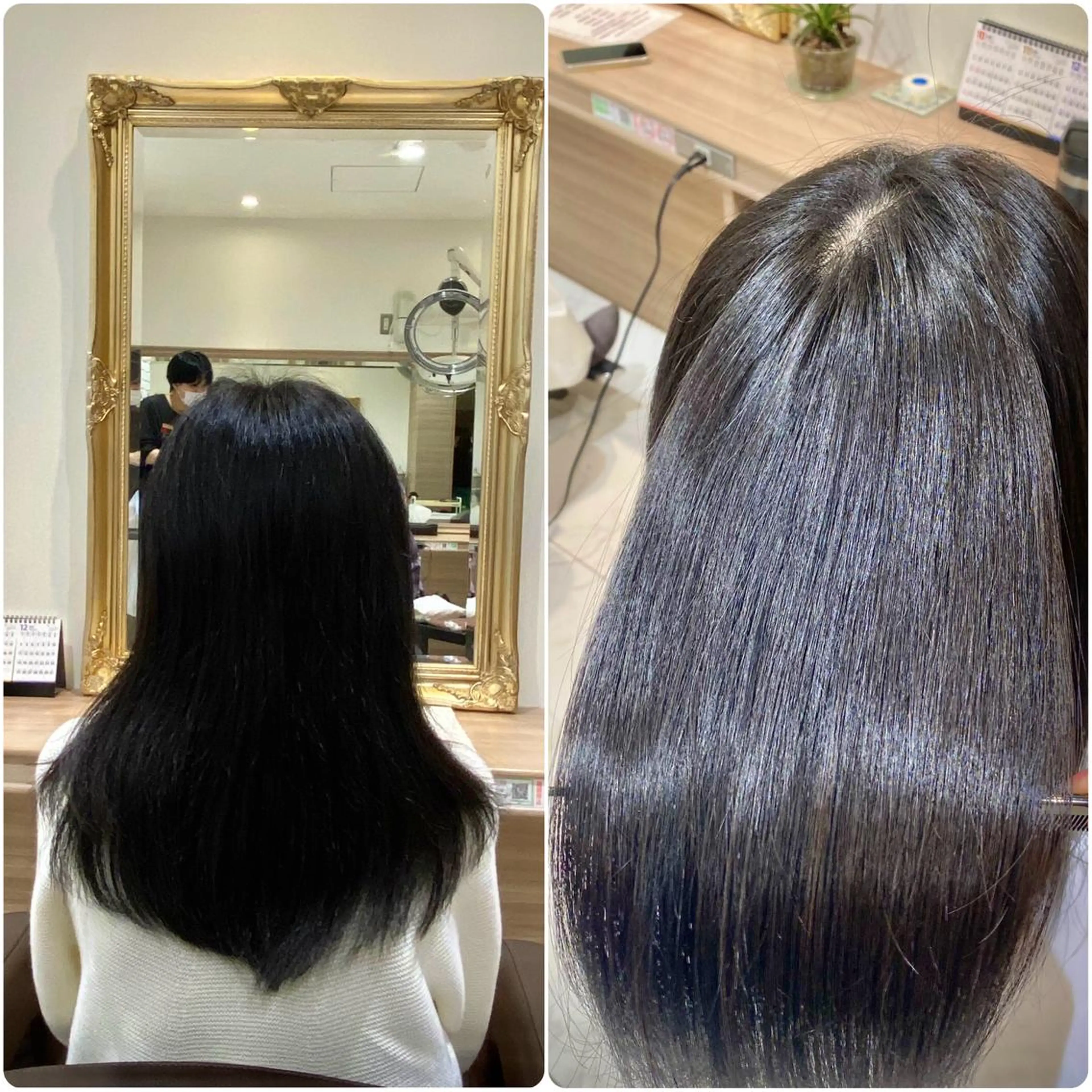 セミロング 縮毛矯正 トリートメント ✨美髪／縮毛矯正 講師 ／塚田健✨のヘアスタイル
