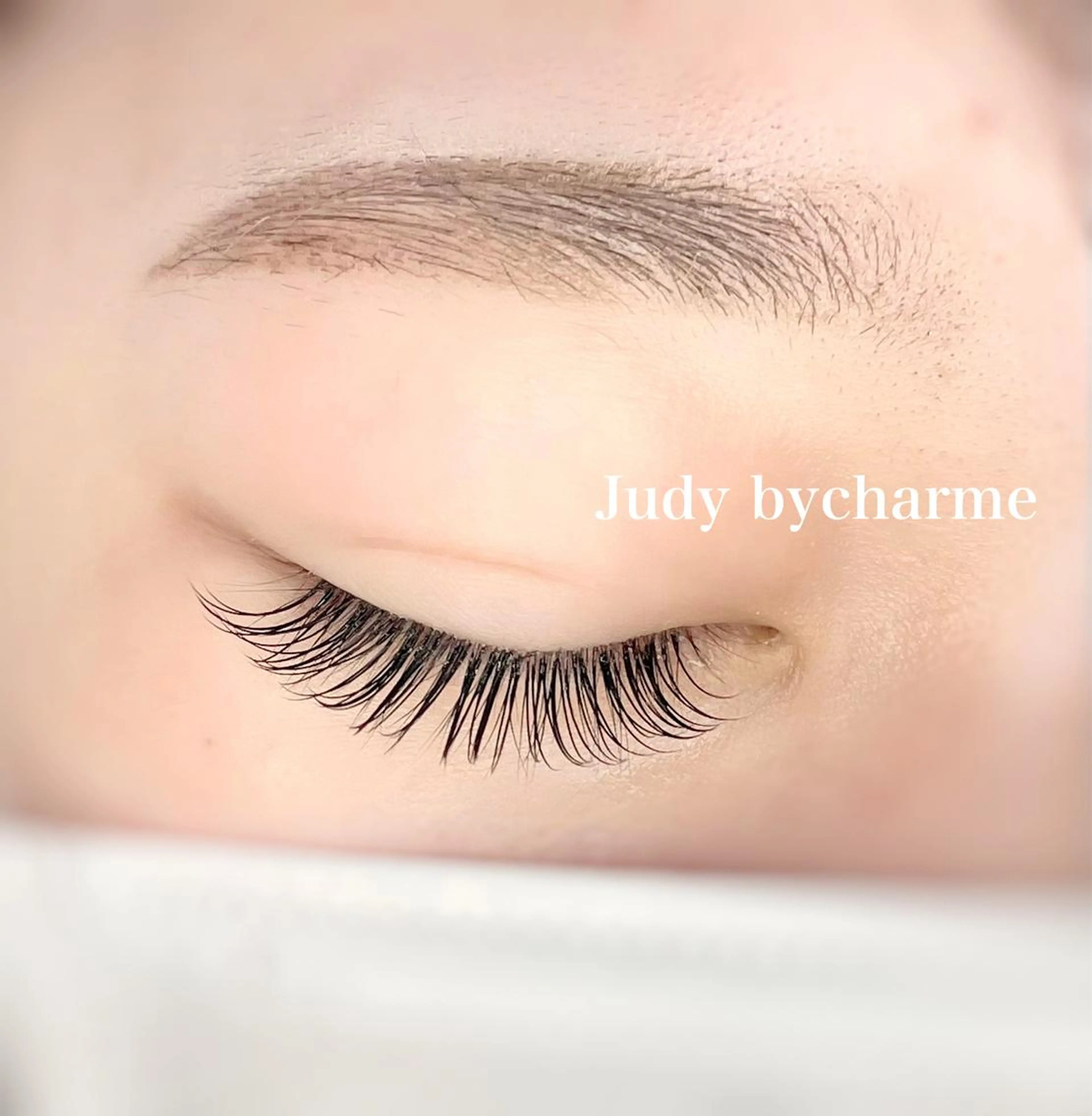 マツエク・マツパ 付け放題 フラットラッシュ パリジェンヌラッシュリフト セーブル マツエク Judy by charmeのマツエク・マツパデザイン