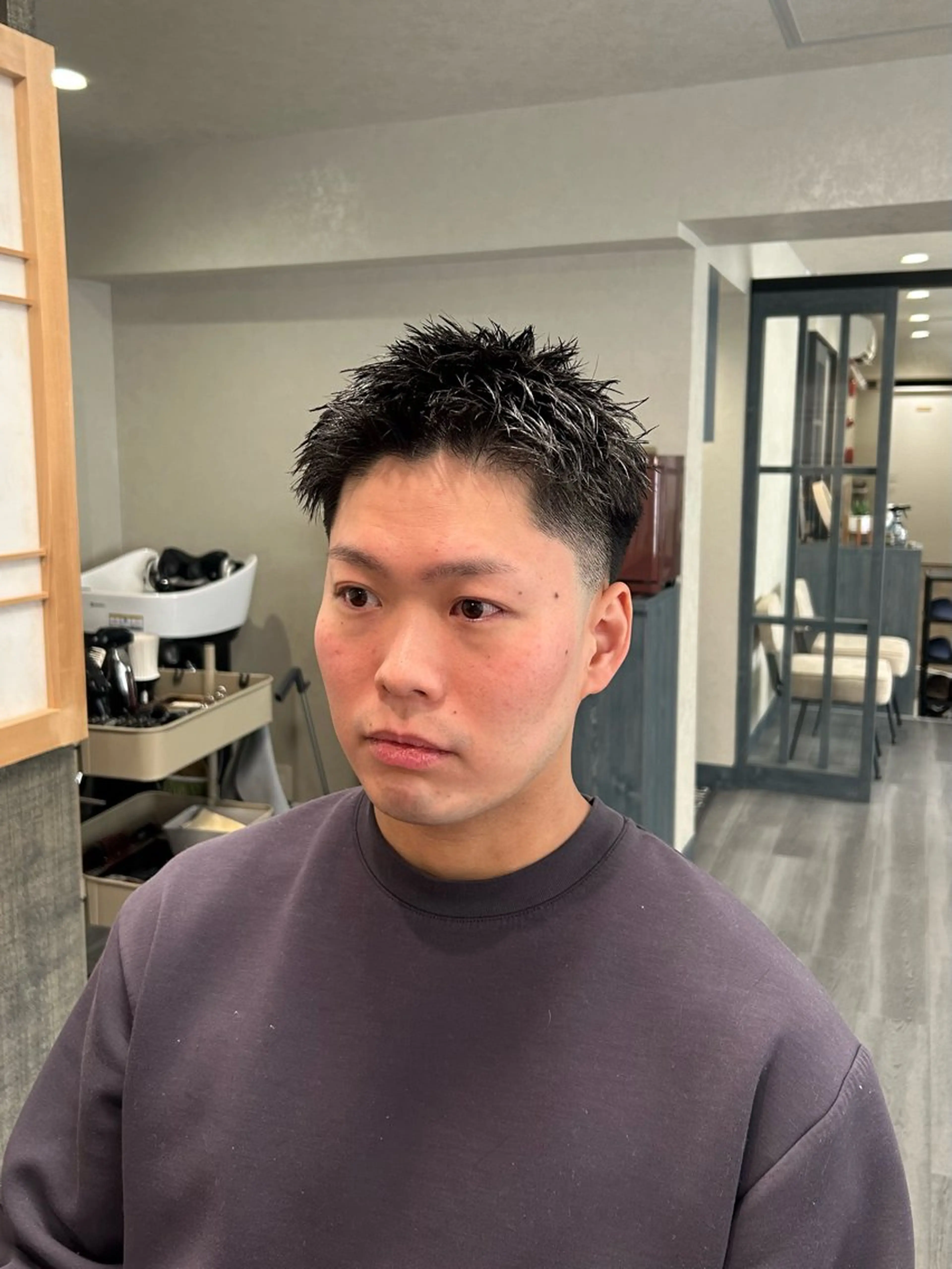 ショート メンズ カット メンズカット/ 雄大のヘアスタイル