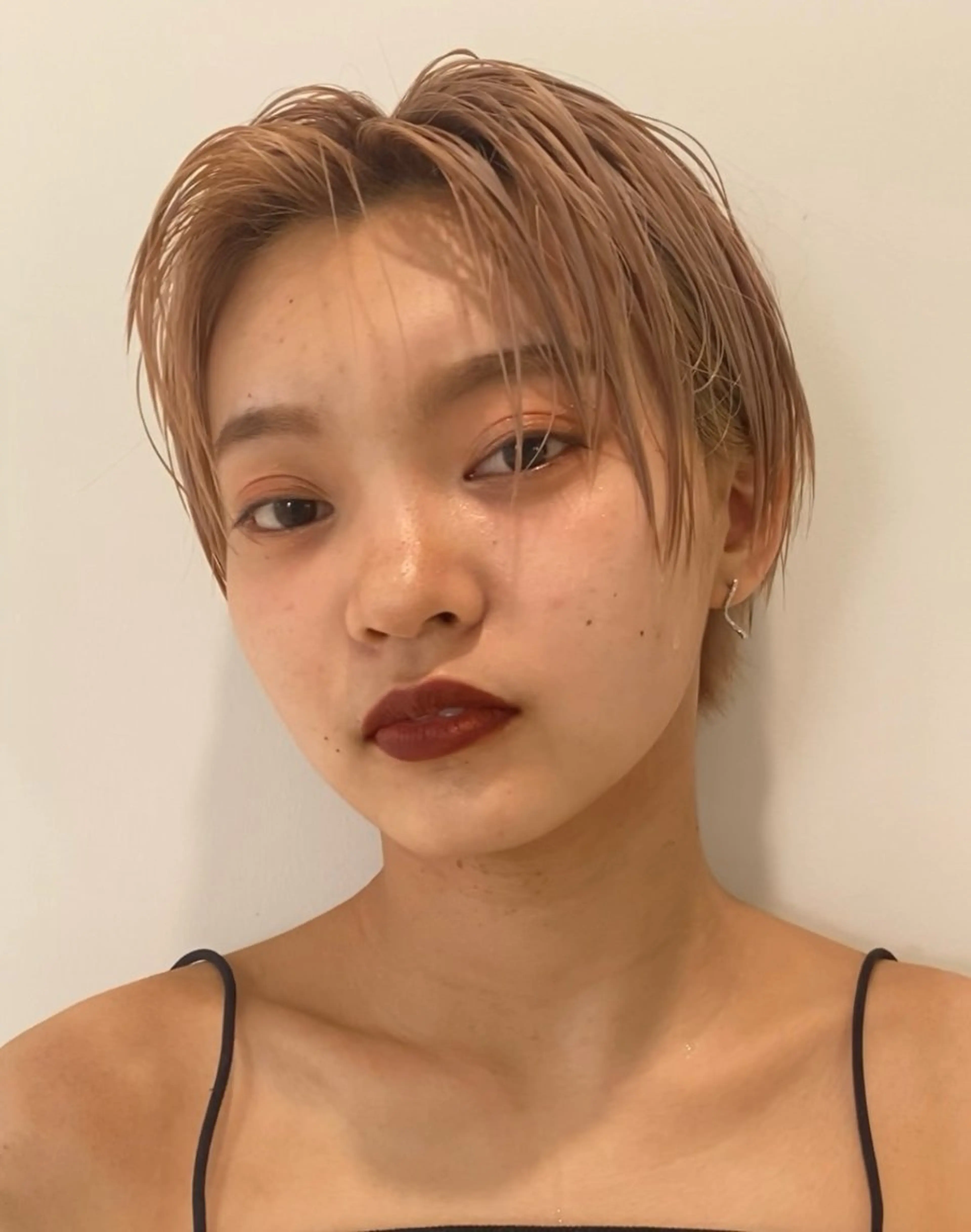 ショート カラー 名古屋栄/ブリーチ/ ボブ🧃木下桃嘉のヘアスタイル