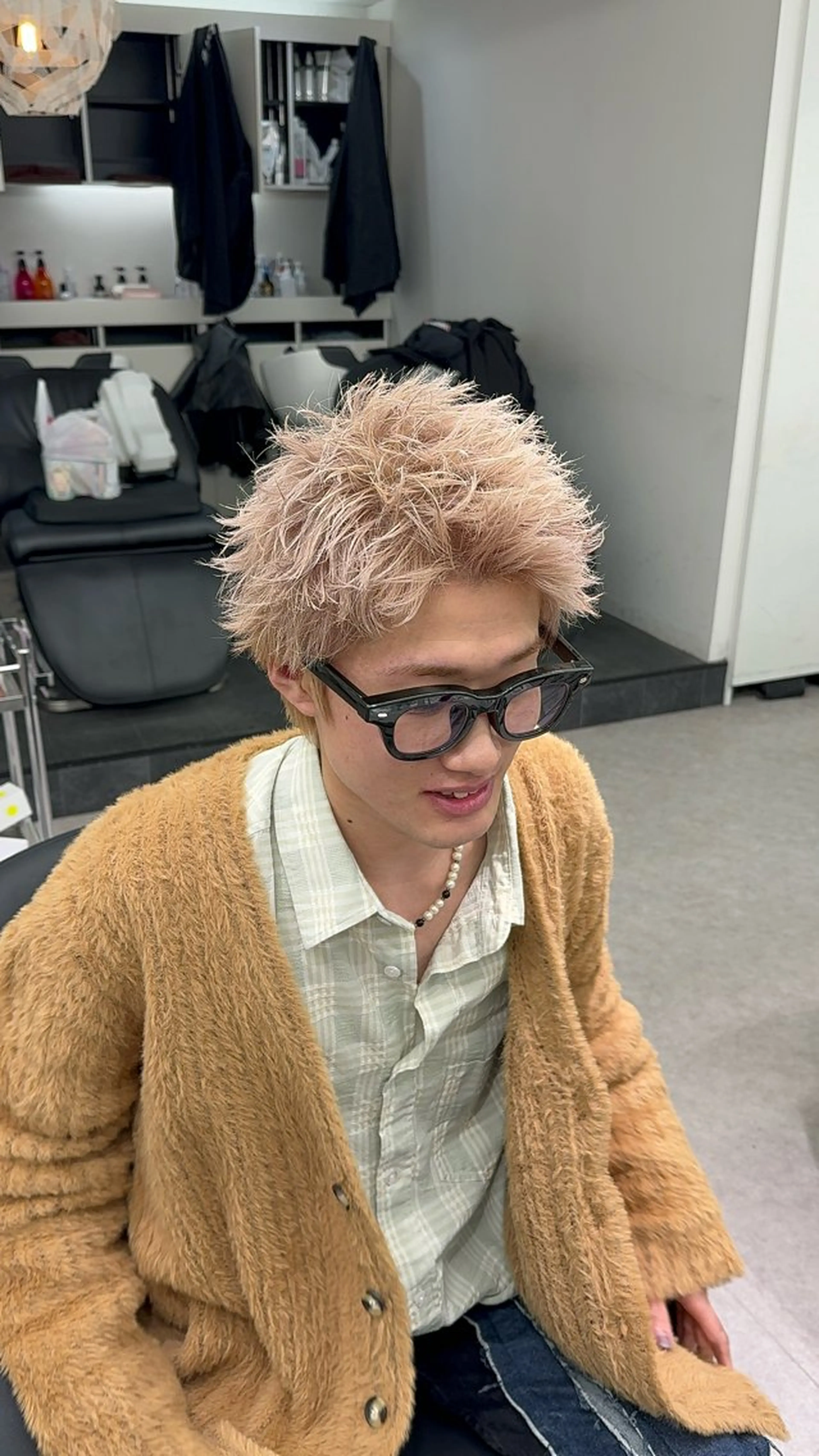 ショート カラー メンズ ヘアカラー トリートメント ヘアセット ハイトーン特化🌟 カワシマシュンスケのヘアスタイル