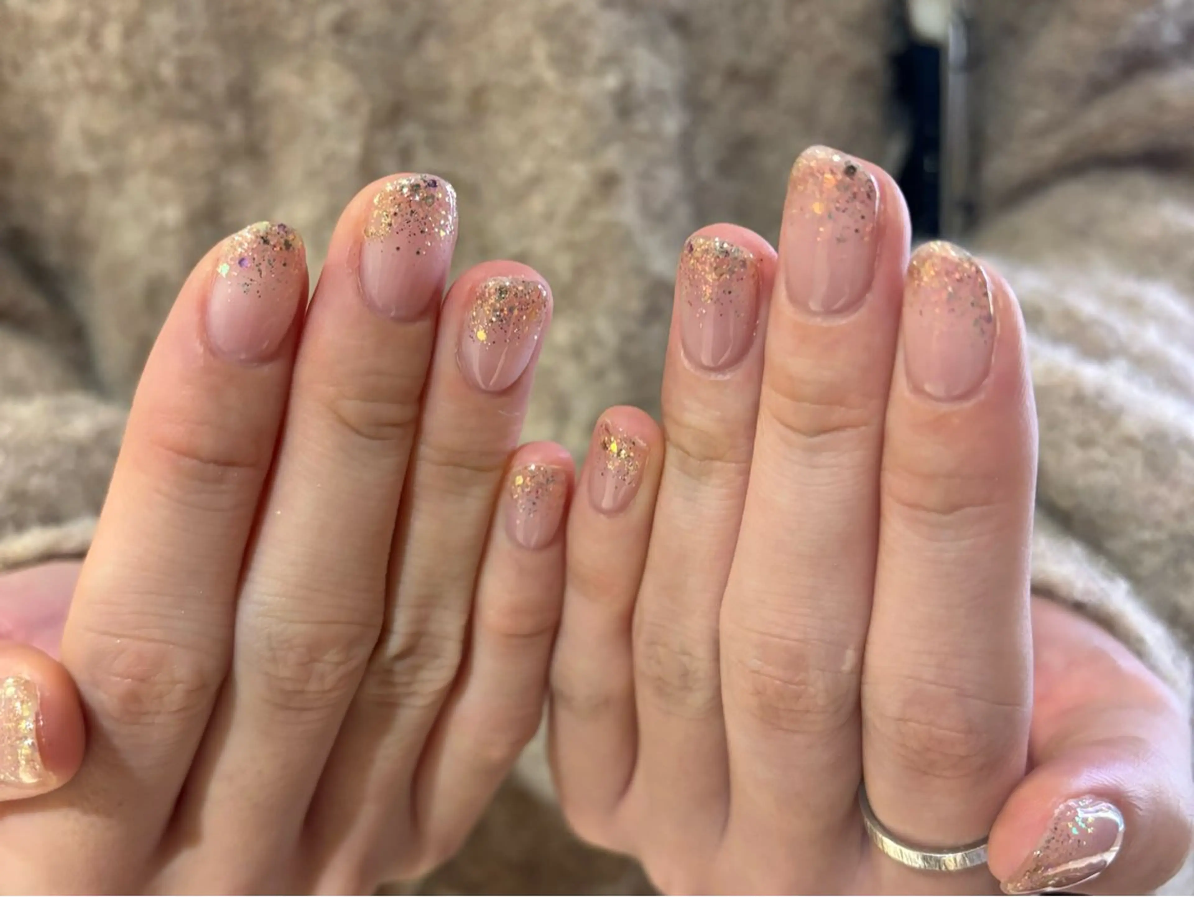 HAND ラメグラデーション(オフあり) ¥5,300→¥4,300の写真