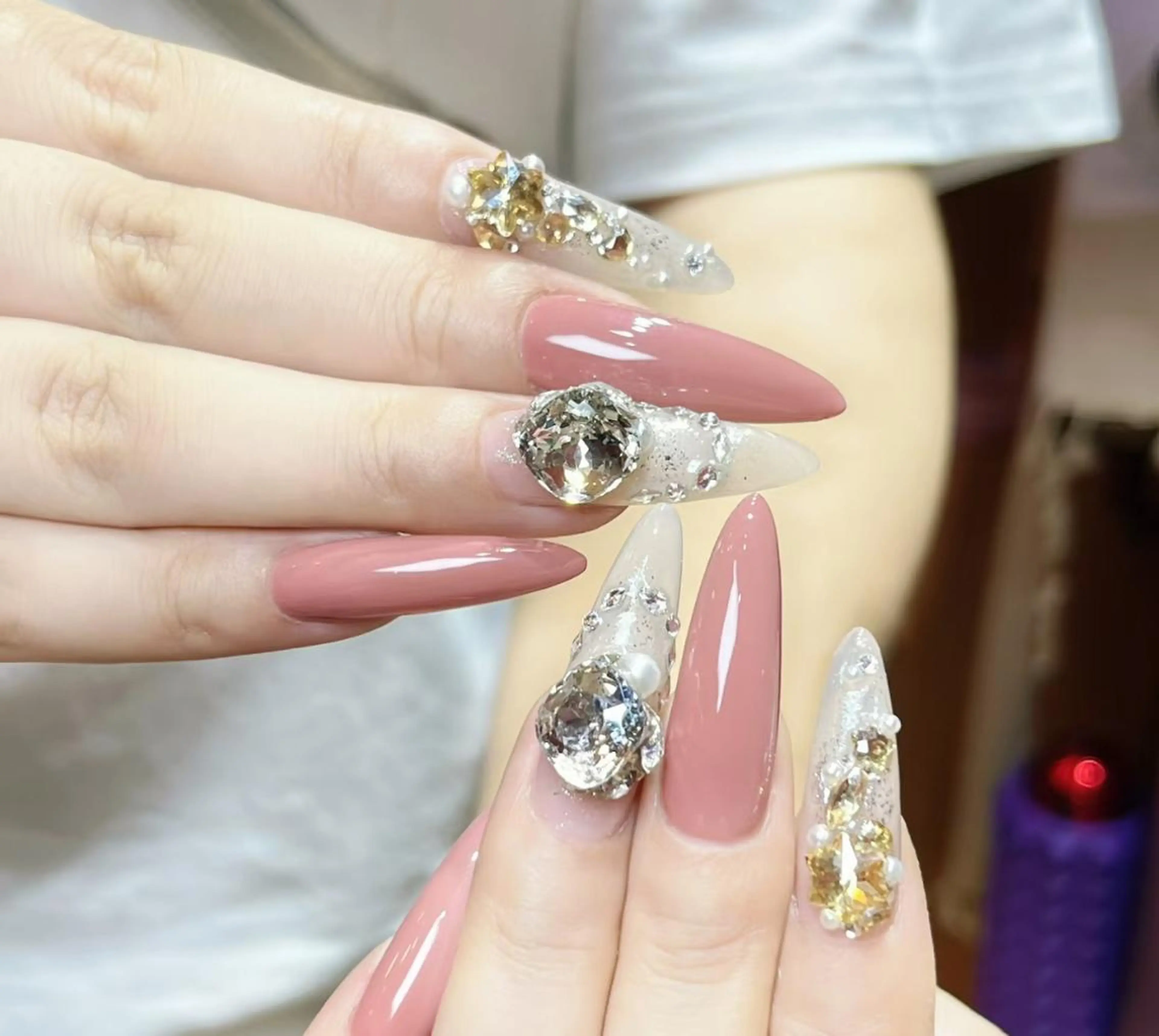 ネイル ハンドネイル By moonネイル 🌷ワンホン/韓国風のネイルデザイン