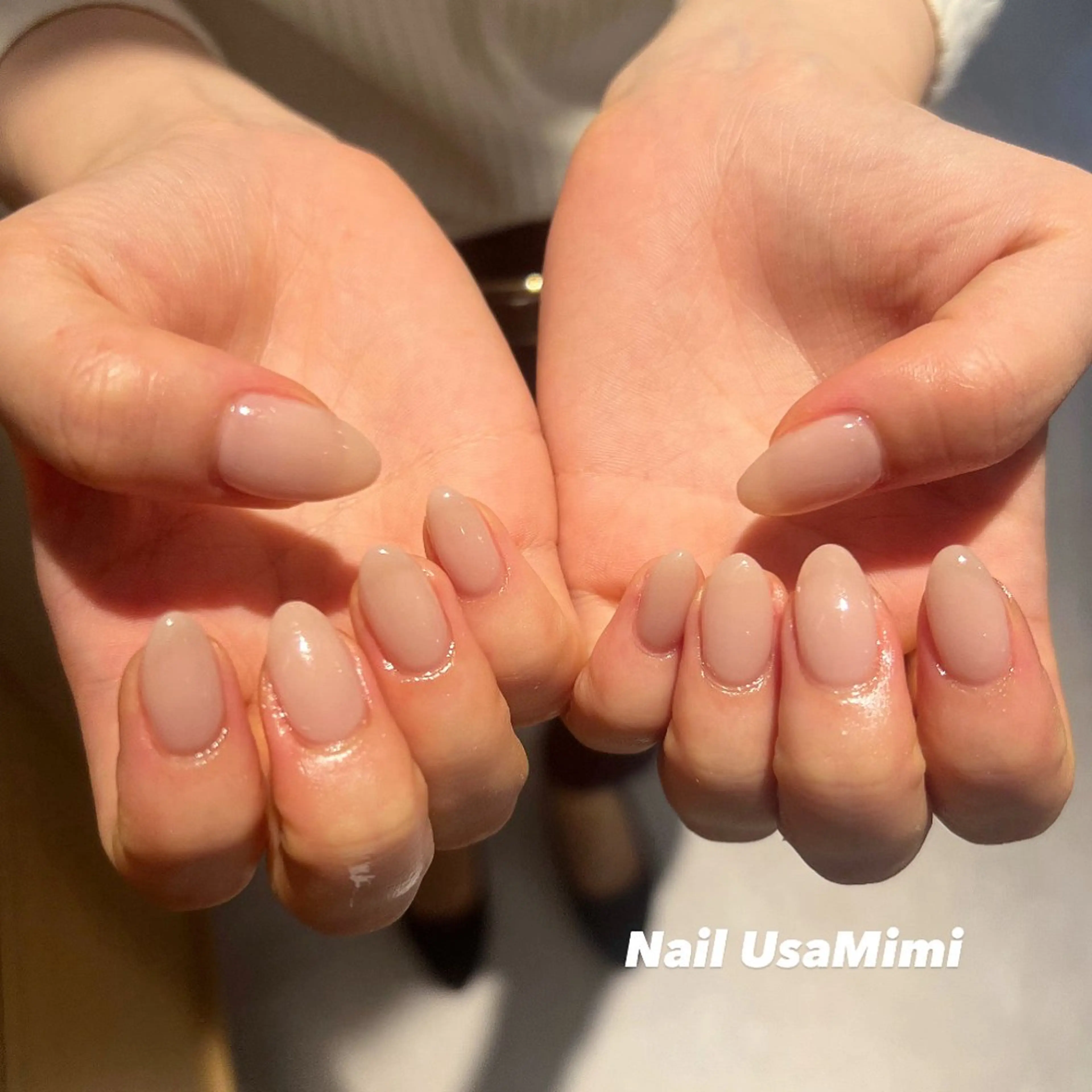 ネイル ジェルネイル マグネットネイル 持ち込み ワンカラーネイル パラジェル ハンドネイル 本町NailUsa Mimi RIKOのネイルデザイン