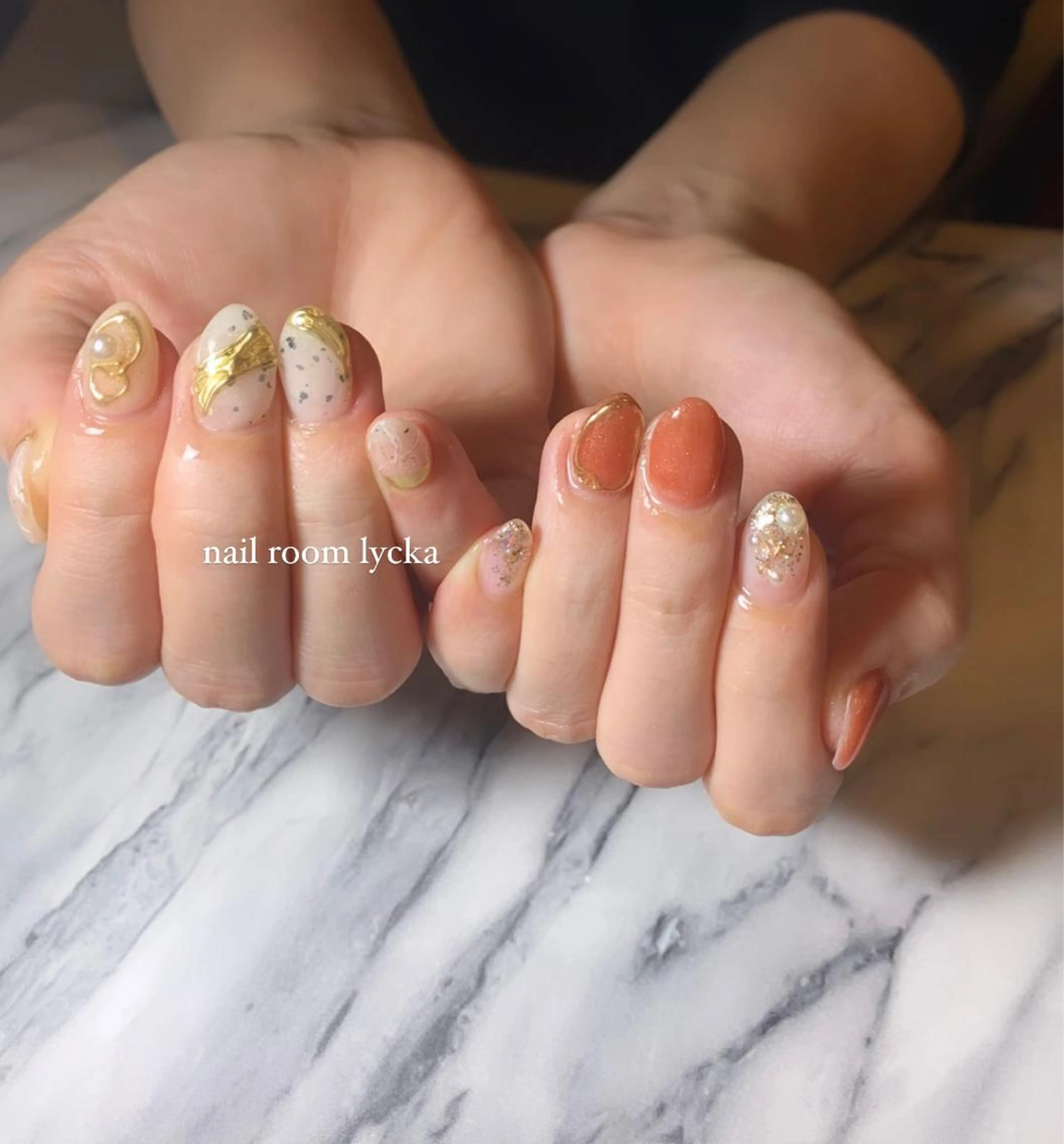 ネイル ﾈｲﾙﾙｰﾑﾘｯｶ 𝐦𝐚𝐲𝐮のネイルデザイン