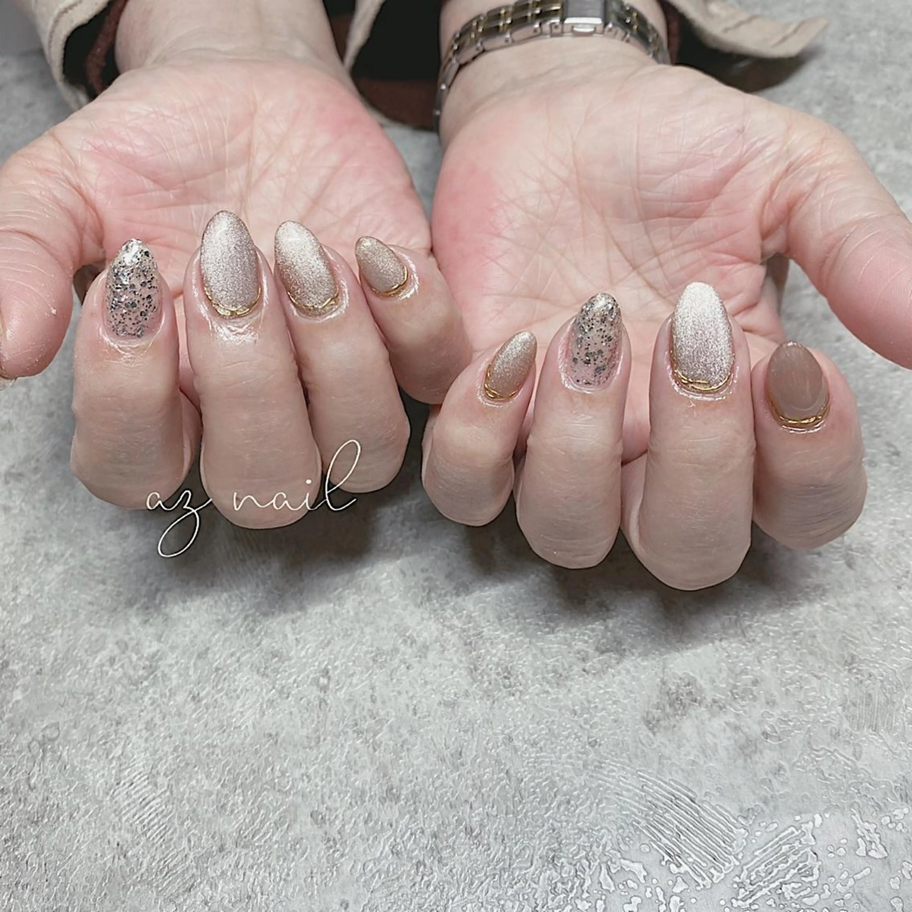 ネイル 井上 梓のネイルデザイン