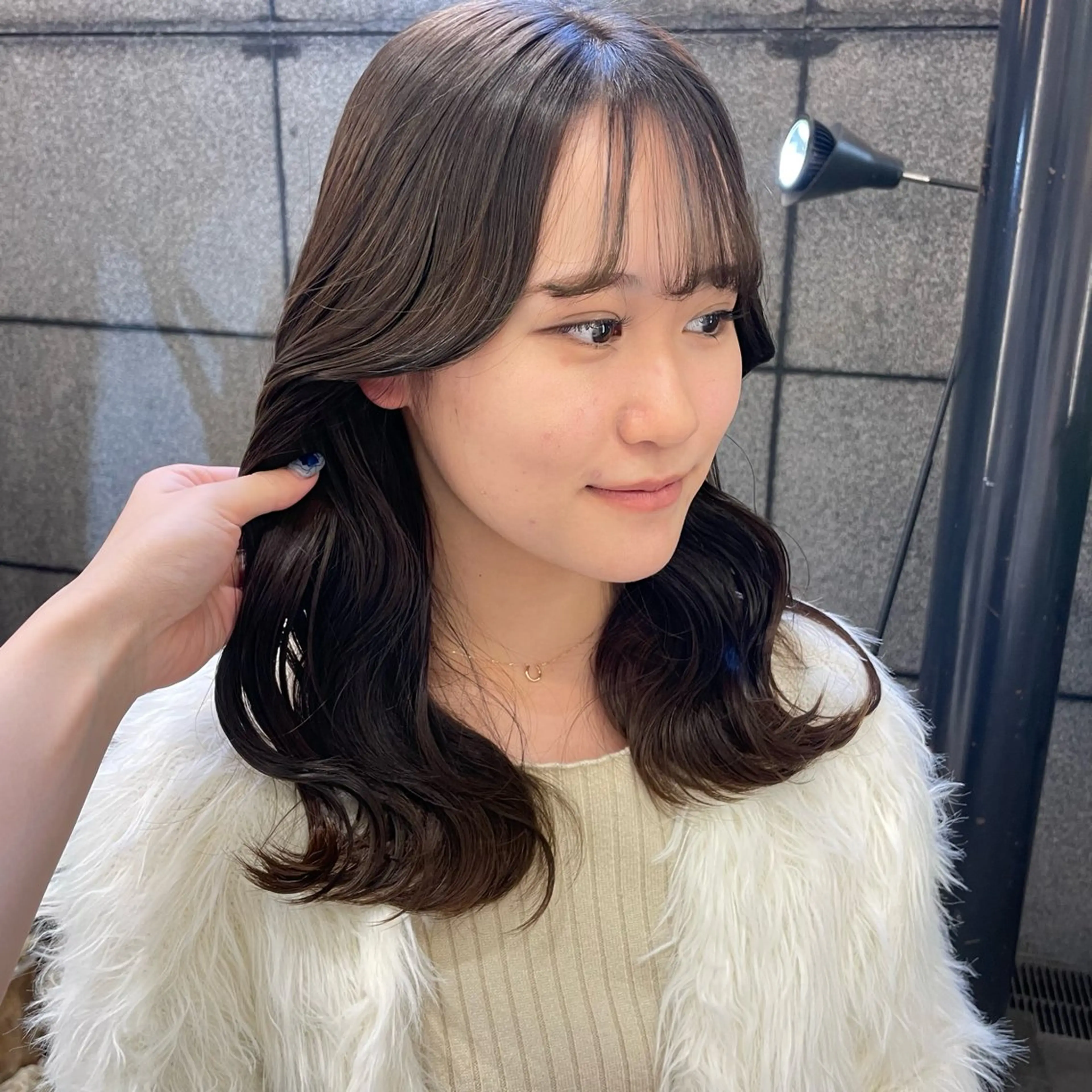 ロング カラー 透明感カラー/ 縮毛矯正/ユイ☆彡のヘアスタイル