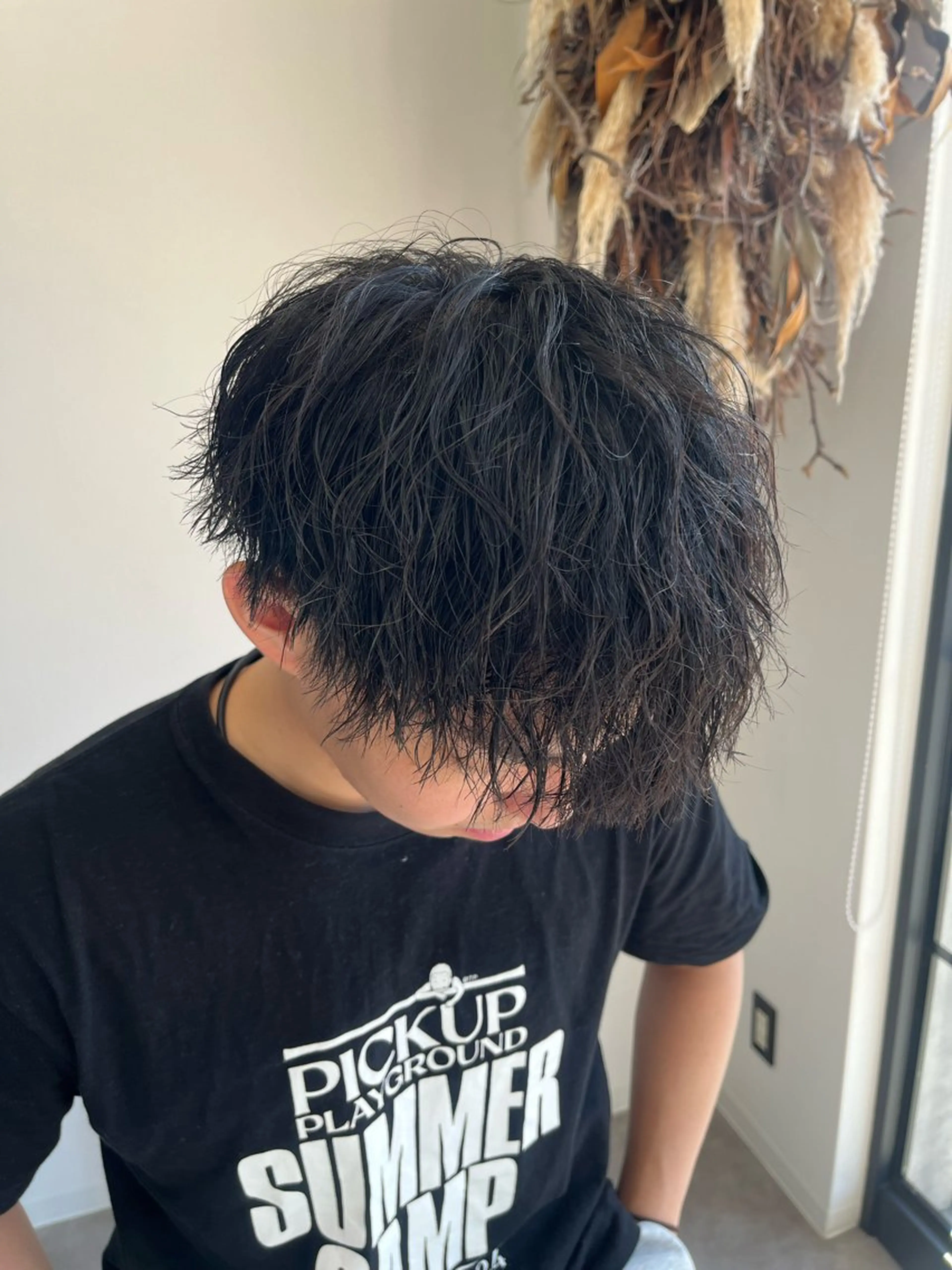 ショート パーマ ツイストパーマ カット パーマ 🖱️ナチュラルヘア 鍋谷美帆🖱️のヘアスタイル