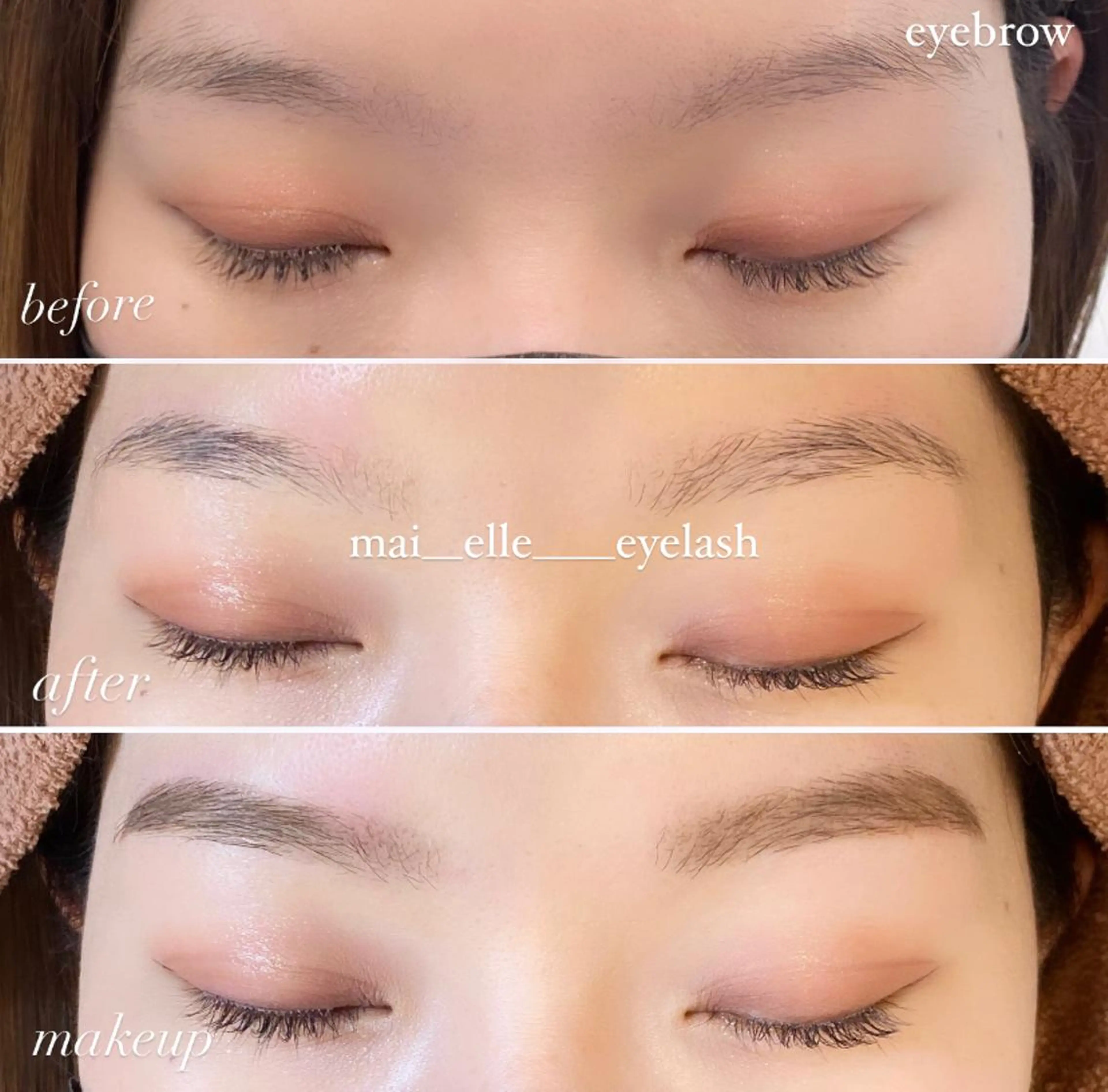 アイブロウ frill eye beauty by ELLE所属・ふわ眉✴︎うぶ眉 🌸maiの眉毛・アイブロウイメージ