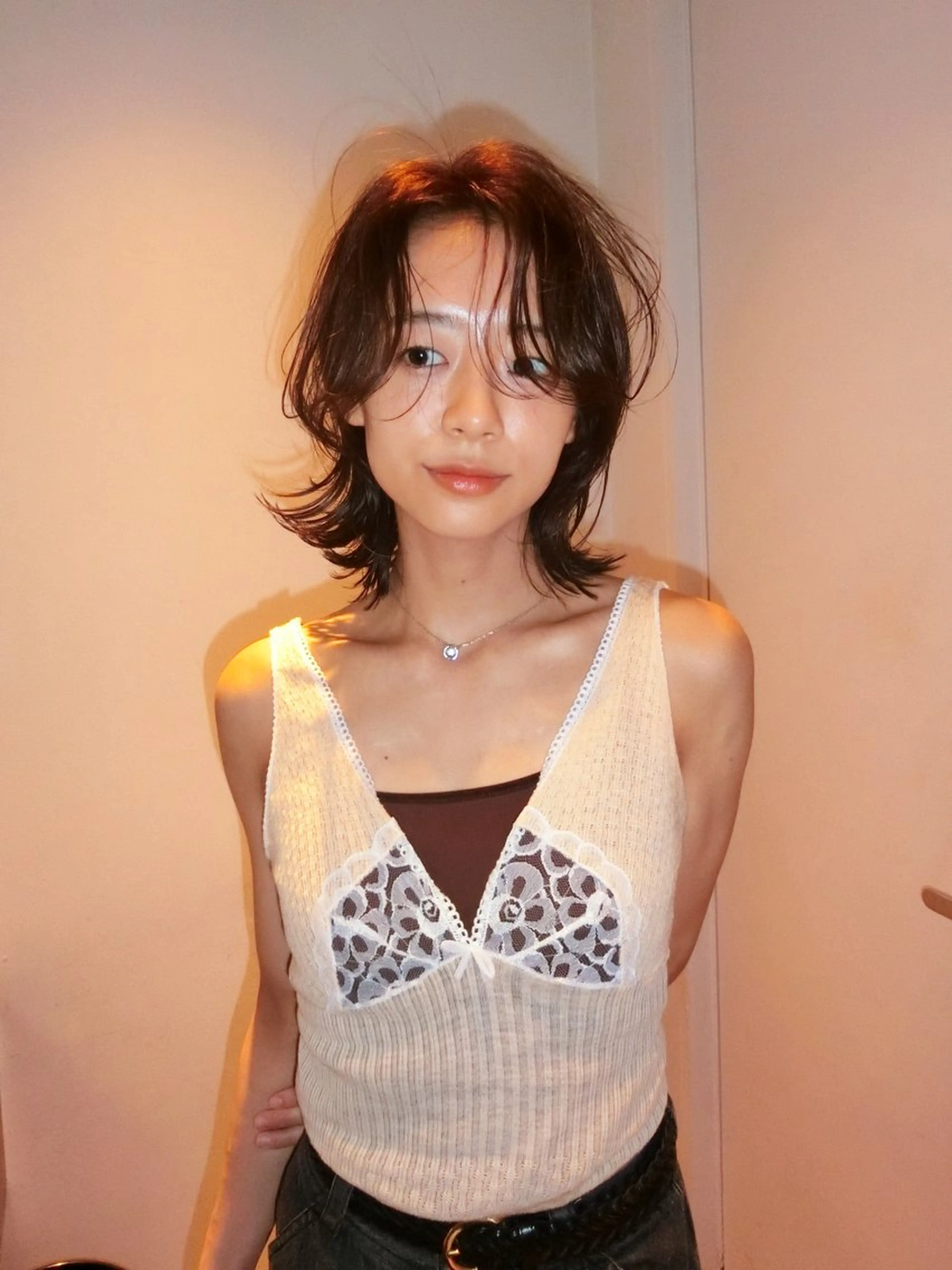 ミディアム luxe所属・luxe表参道 Aoiのヘアスタイル