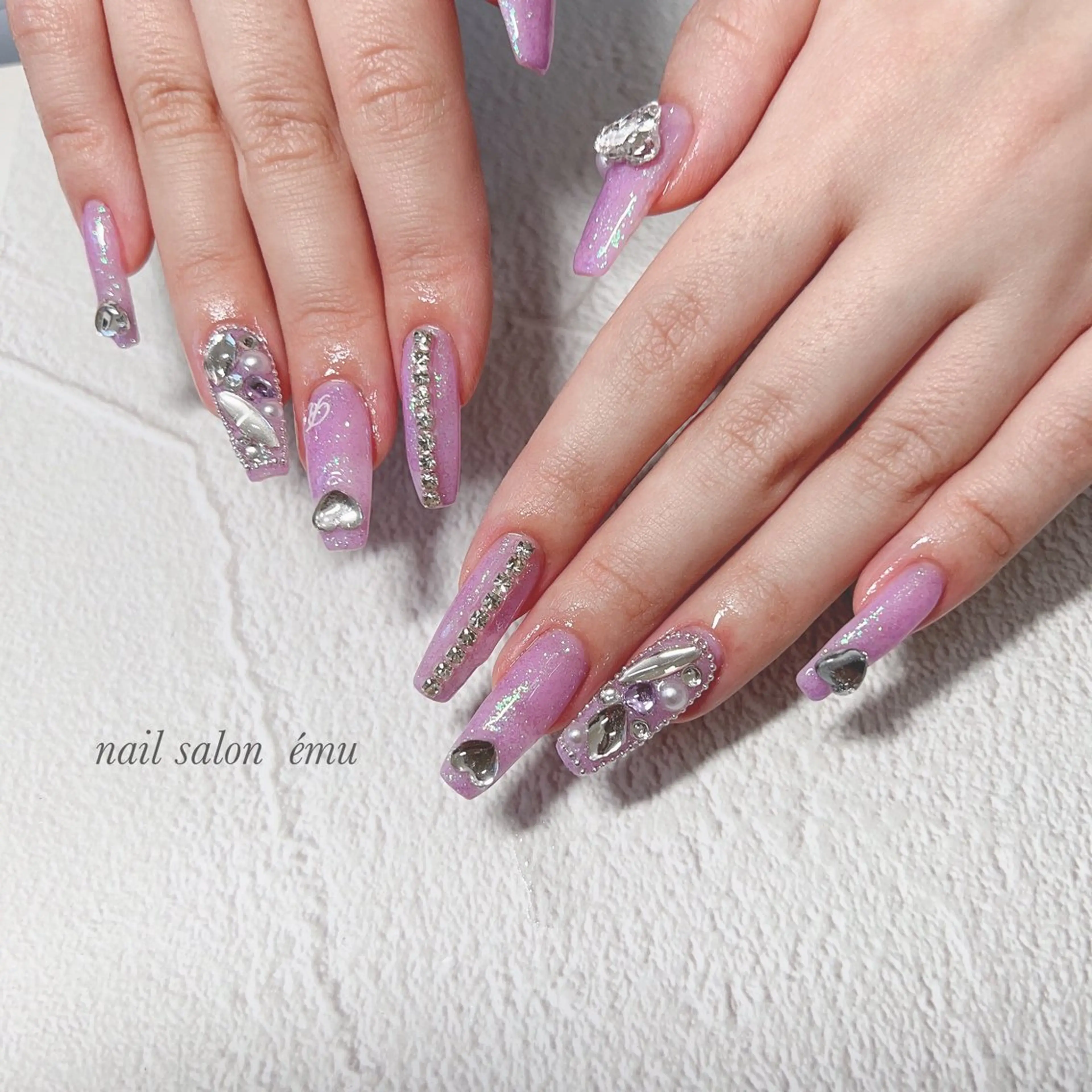 ネイル ハンドネイル nail salon émuのネイルデザイン