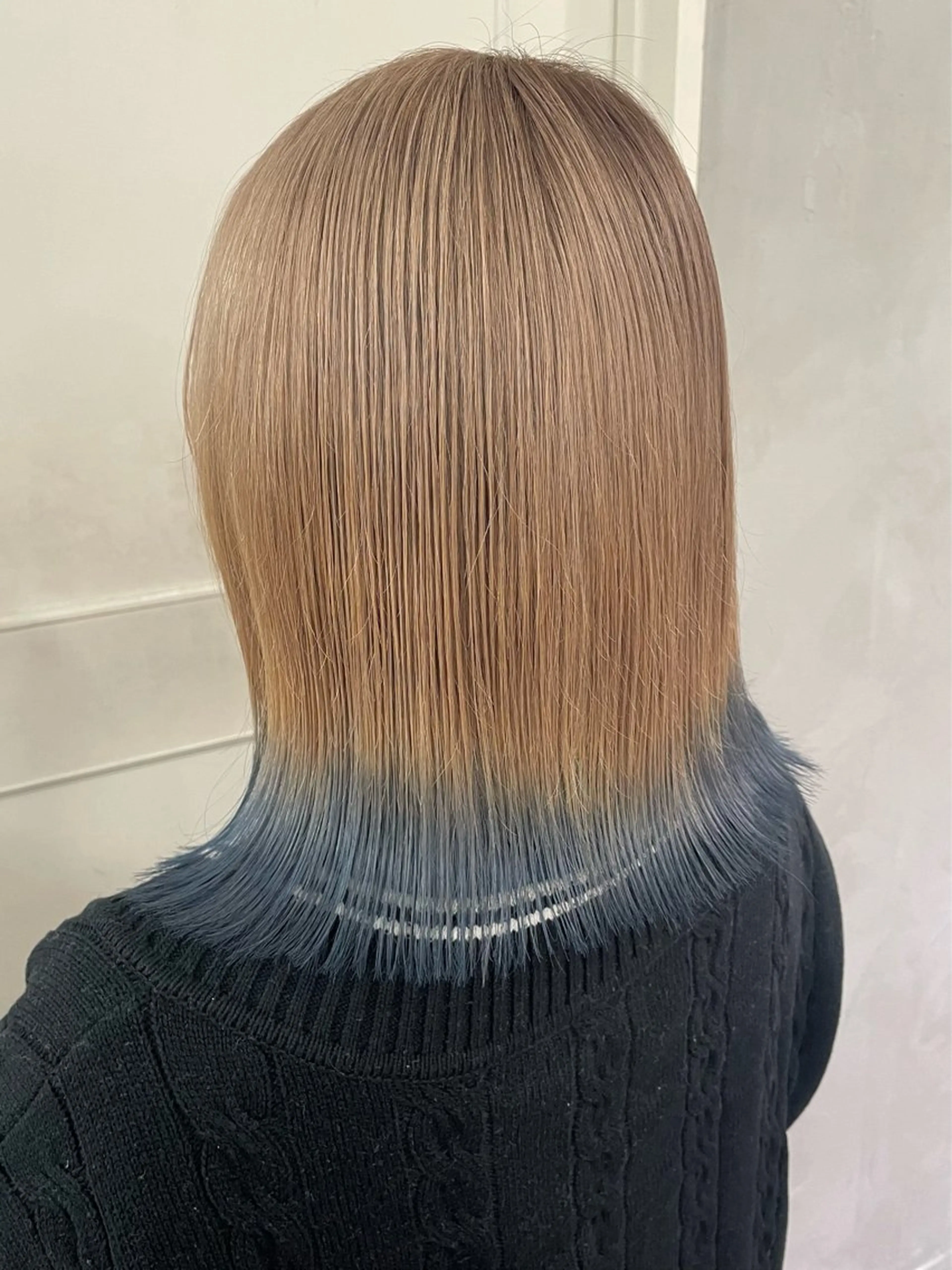 ミディアム カット ヘアカラー RorriM natsuのヘアスタイル