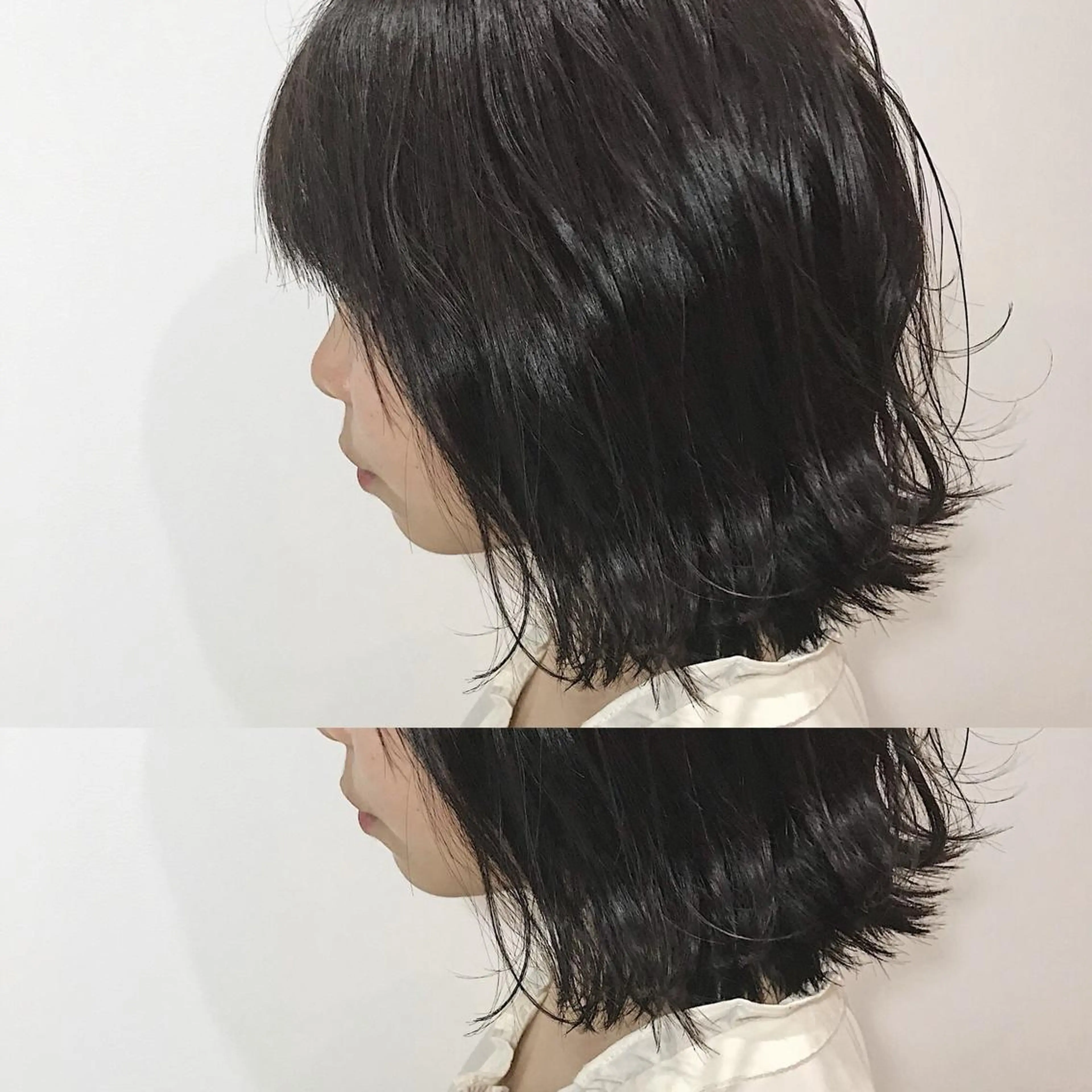 ミディアム カラー ハイライトカラー ハイライト ✨艶ブリーチカラー ✨四ノ宮裕己のヘアスタイル