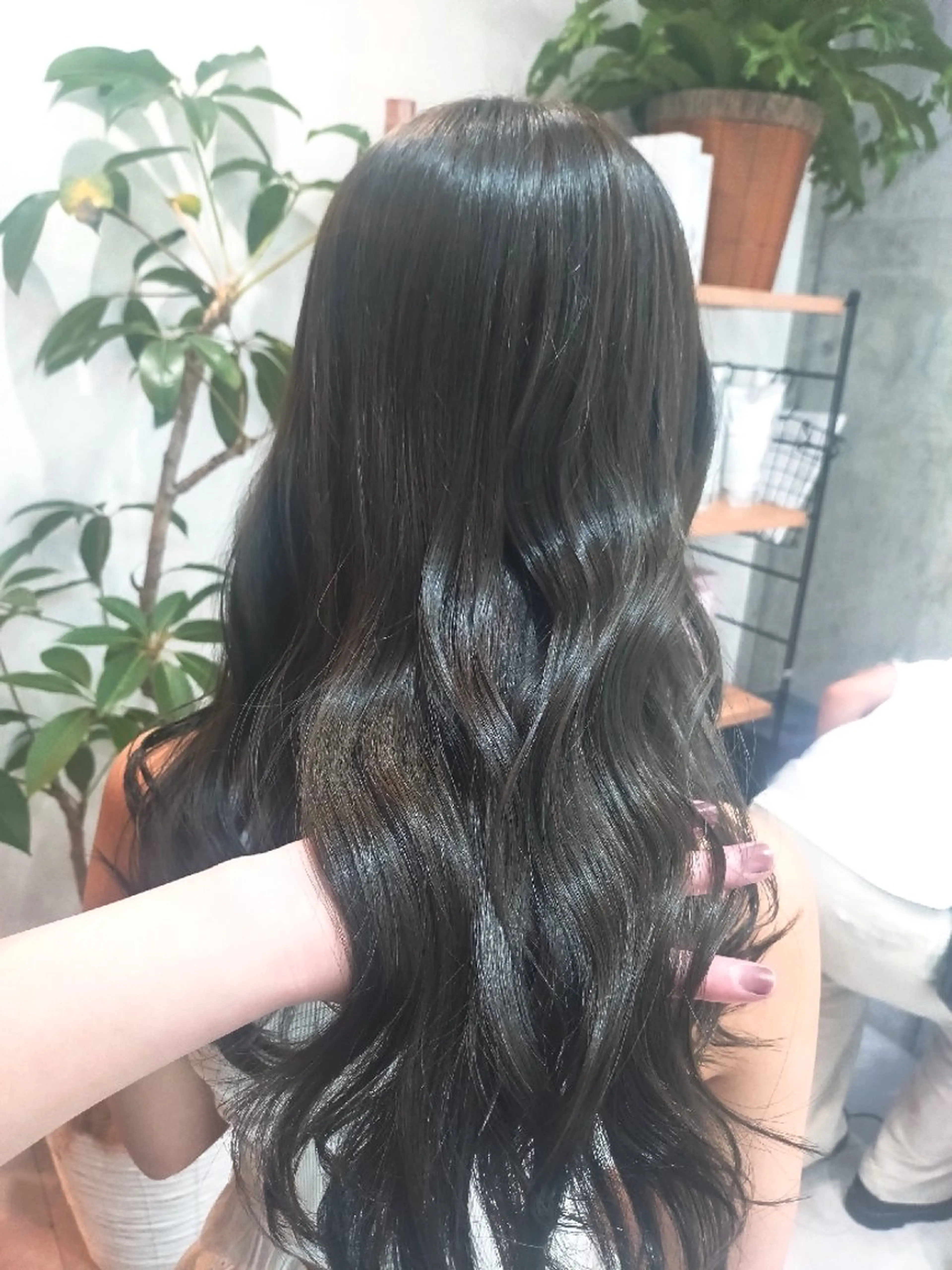 ロング カラー カット ヘアカラー トリートメント ヘアアレンジ/透明感 カラー/AKARIのヘアスタイル