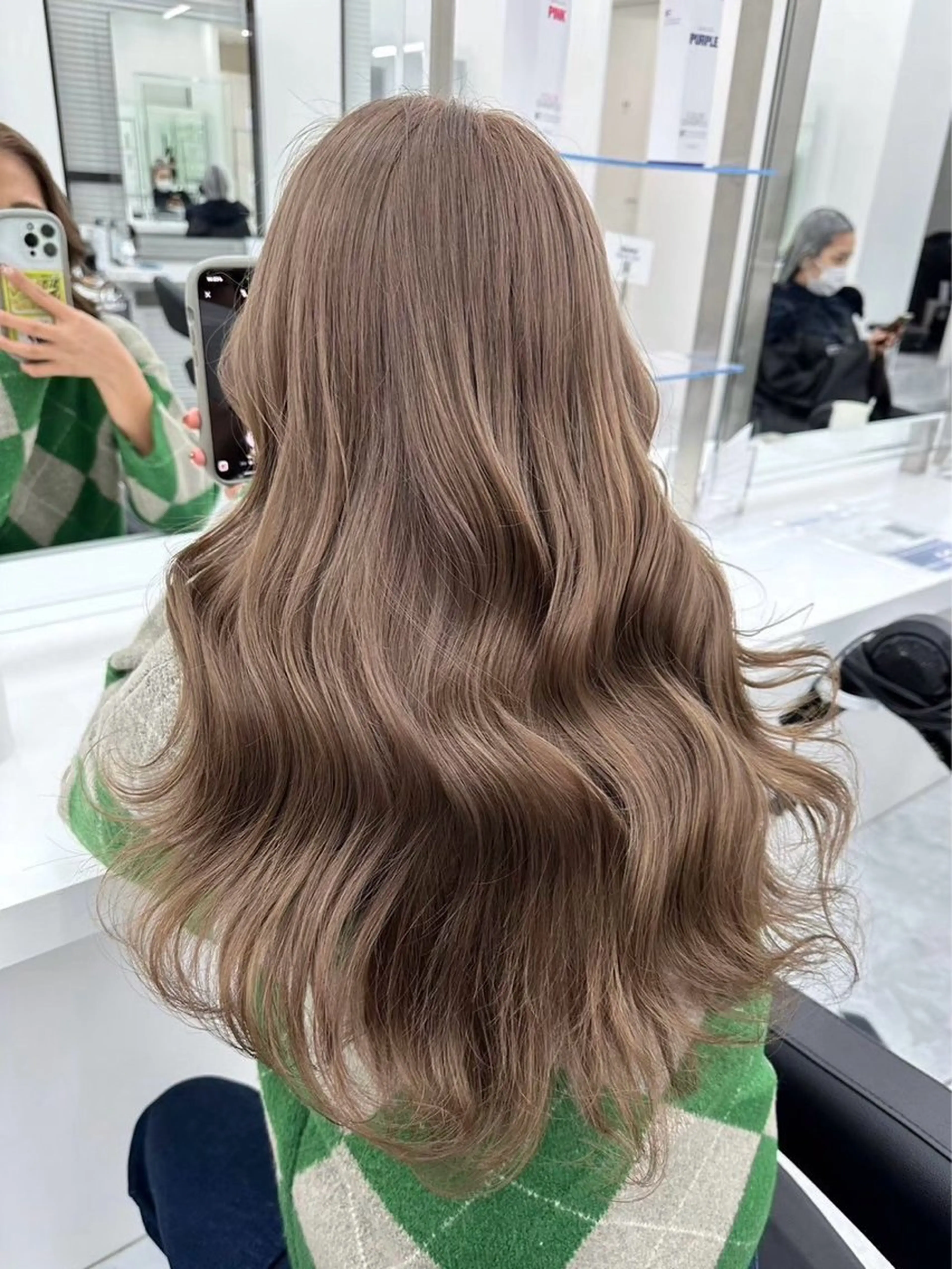 ロング カラー モテメンズ/淡色 🤍minatoのヘアスタイル