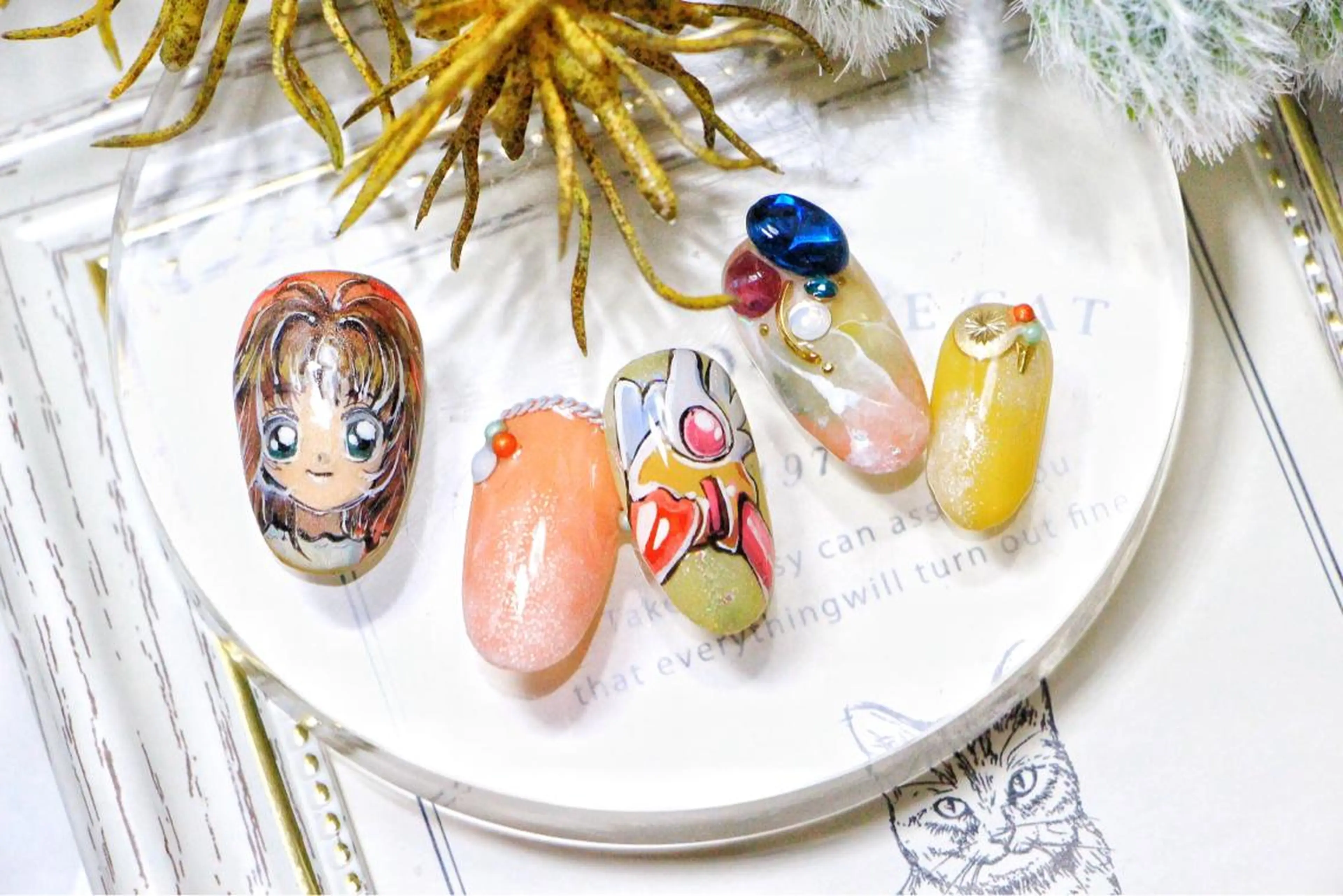 ネイル ネイルアート エクリのネイルデザイン