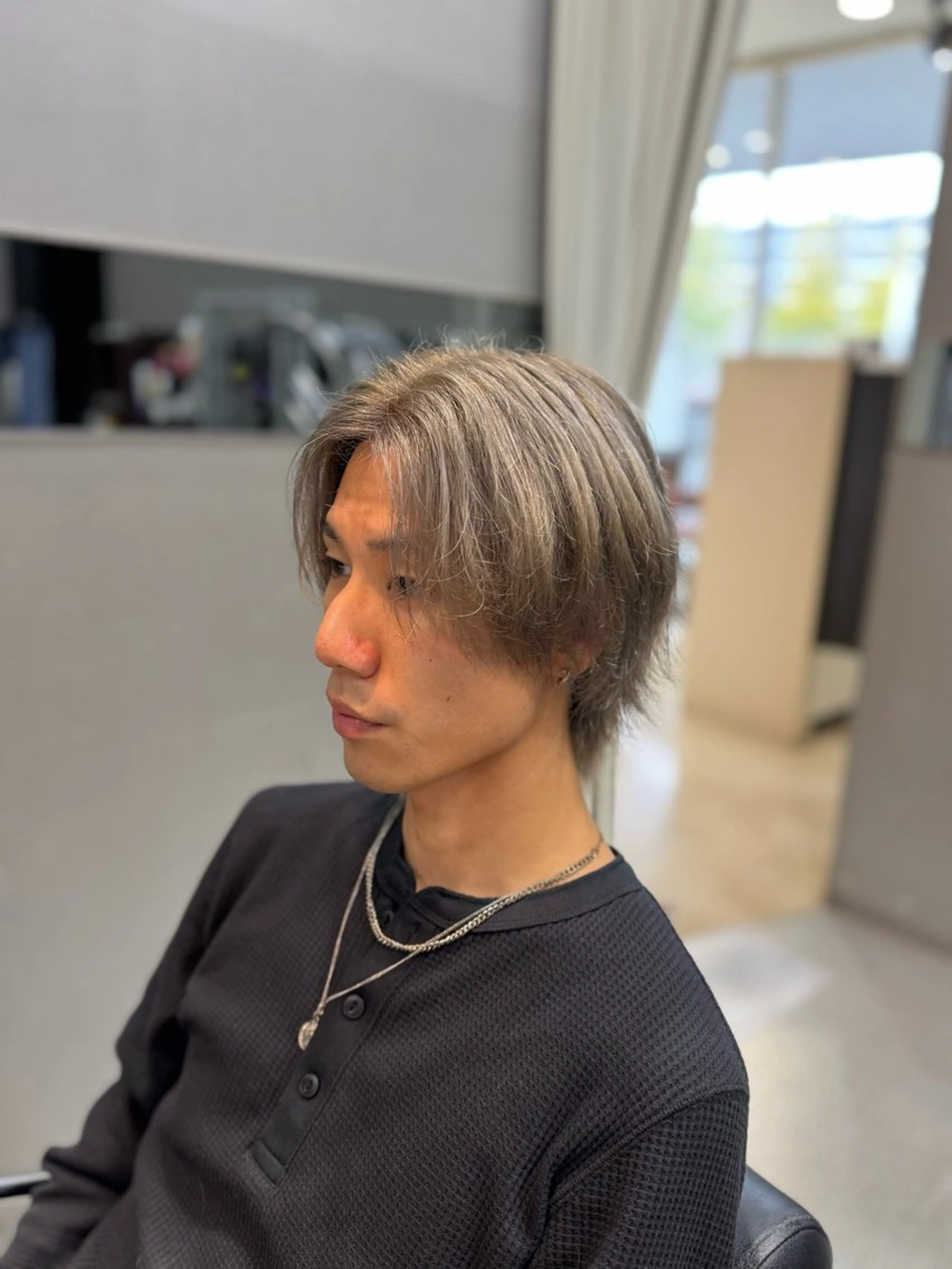 メンズ ヘアカラー 🫧sara荒井店 樹🫧のヘアスタイル