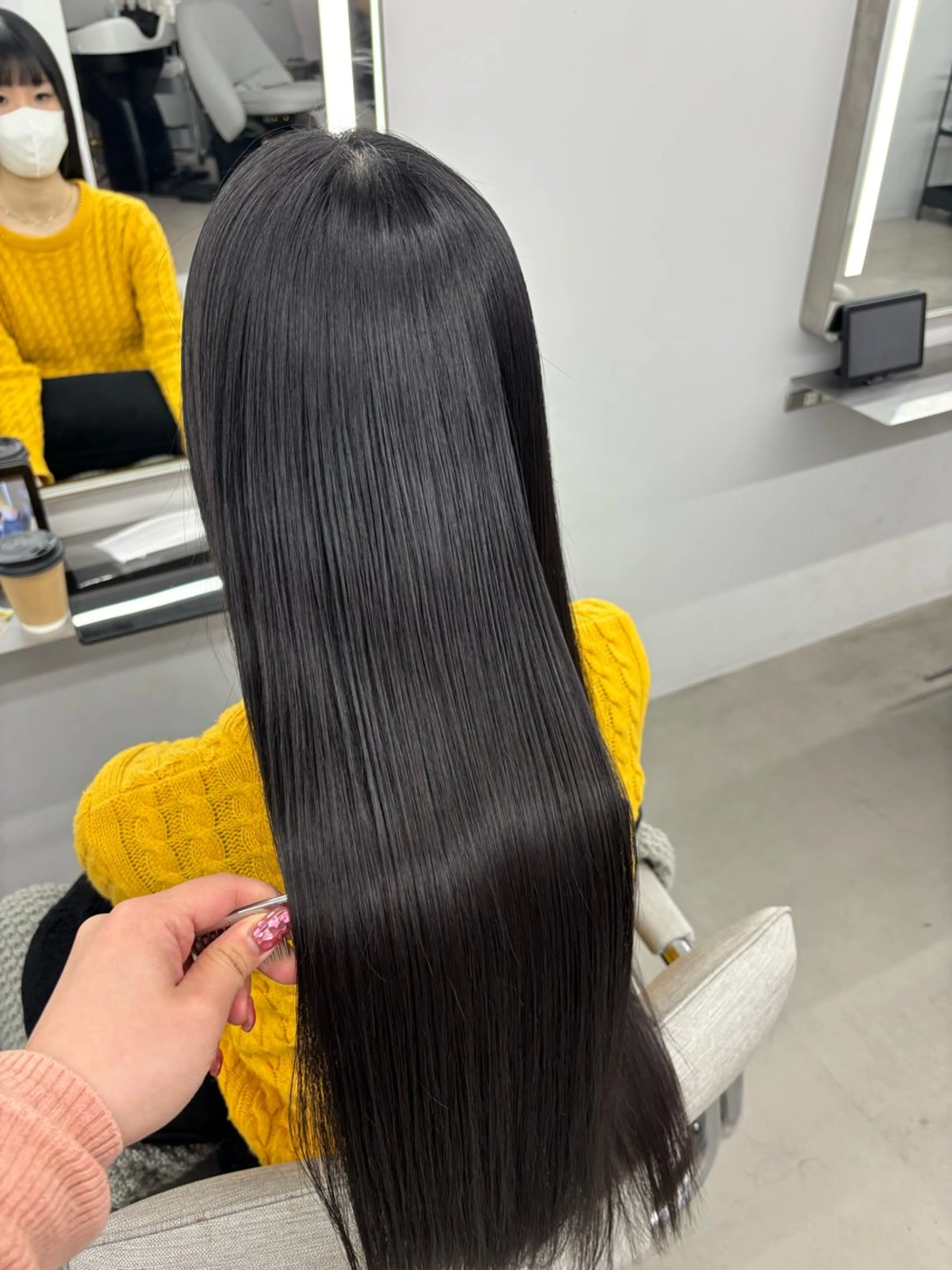 ロング ヘアカラー トリートメント ROCCO3rd / りんなのヘアスタイル