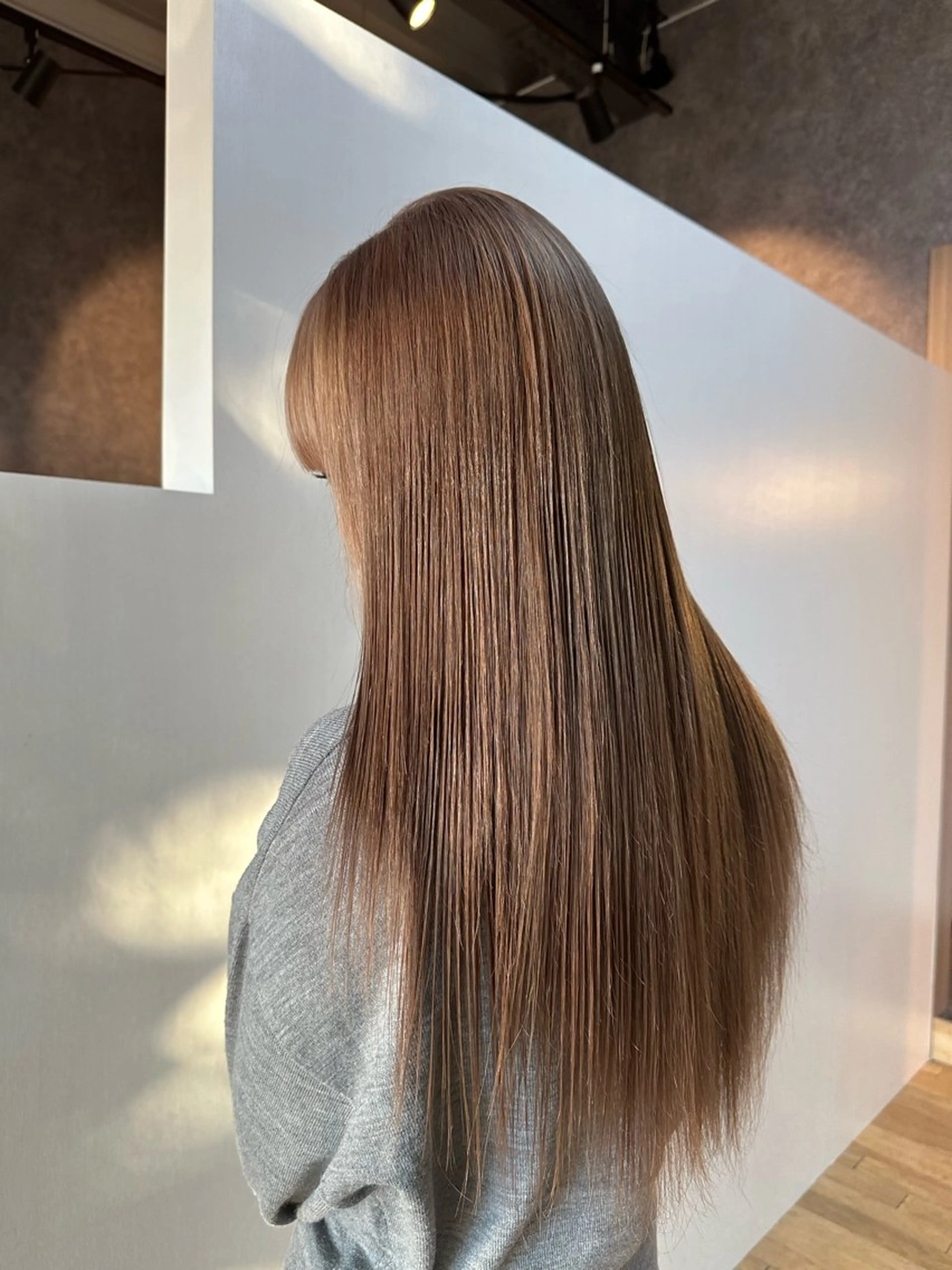 ロング ヘアカラー トリートメント ナチュラルカラー/ カラーソムリエ/美夢のヘアスタイル