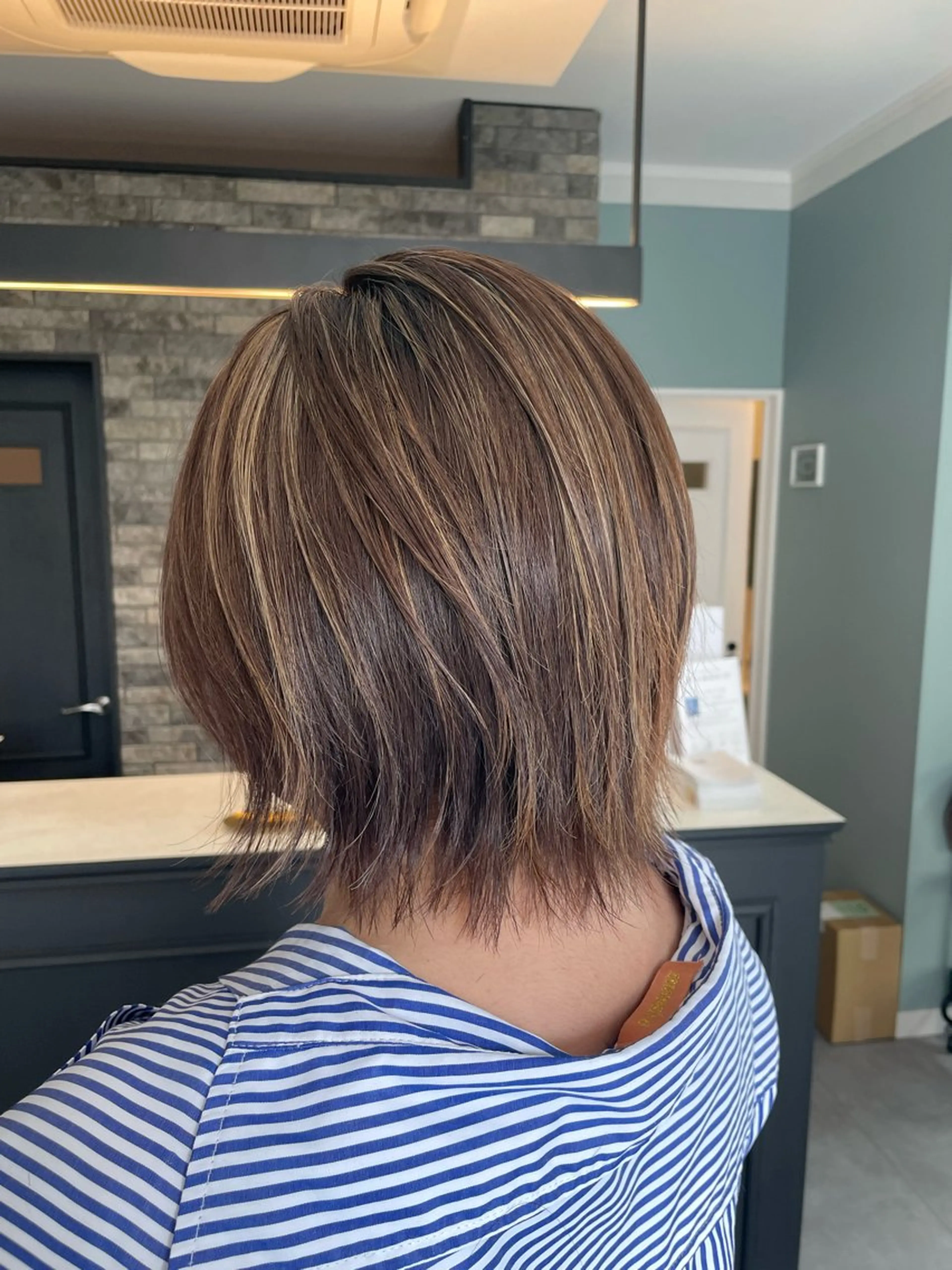 ショート カラー ハイライトカラー ハイライト Dia✂︎ 高澤優希のヘアスタイル