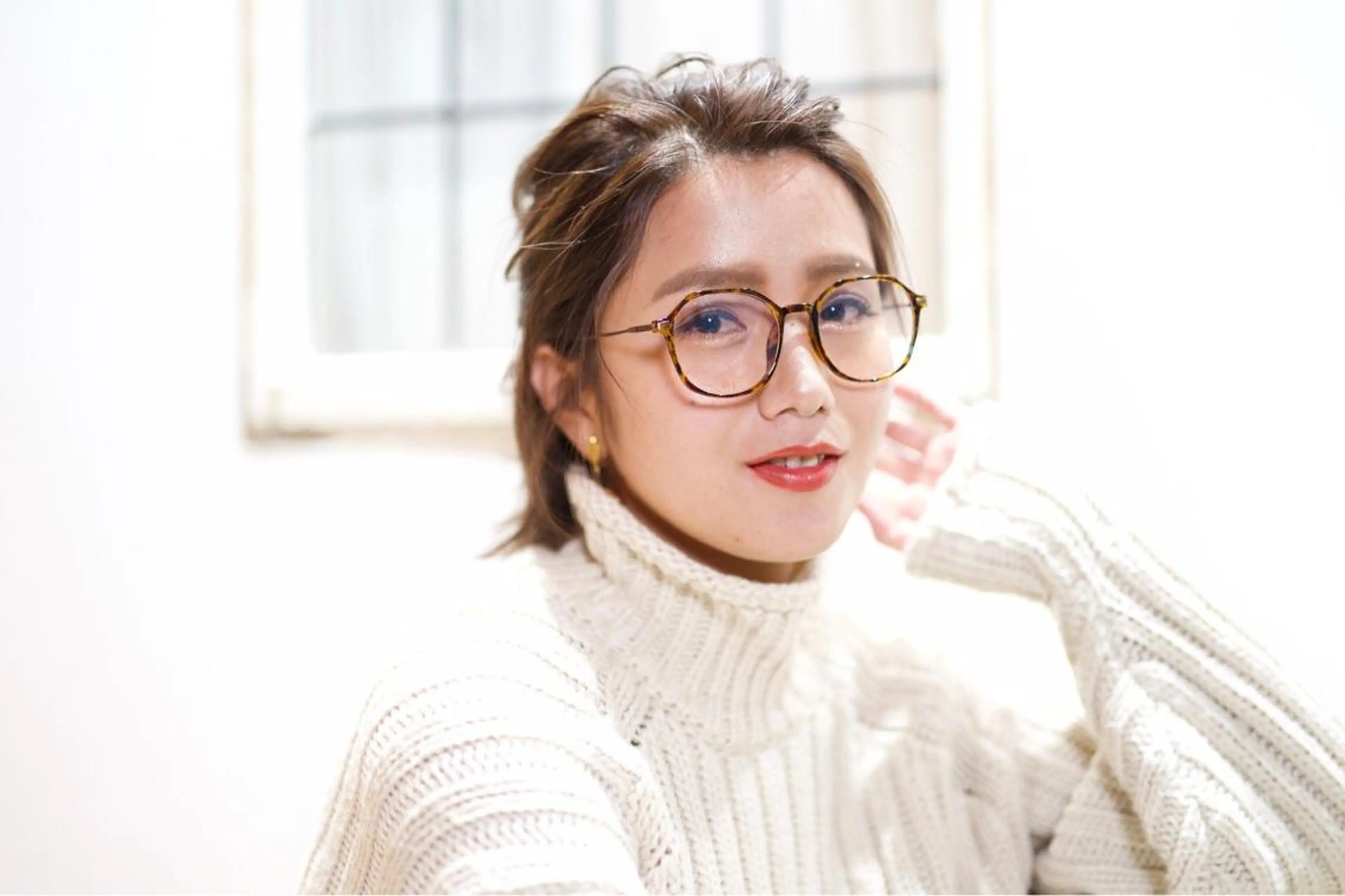 ショート 前田 梨沙のヘアスタイル