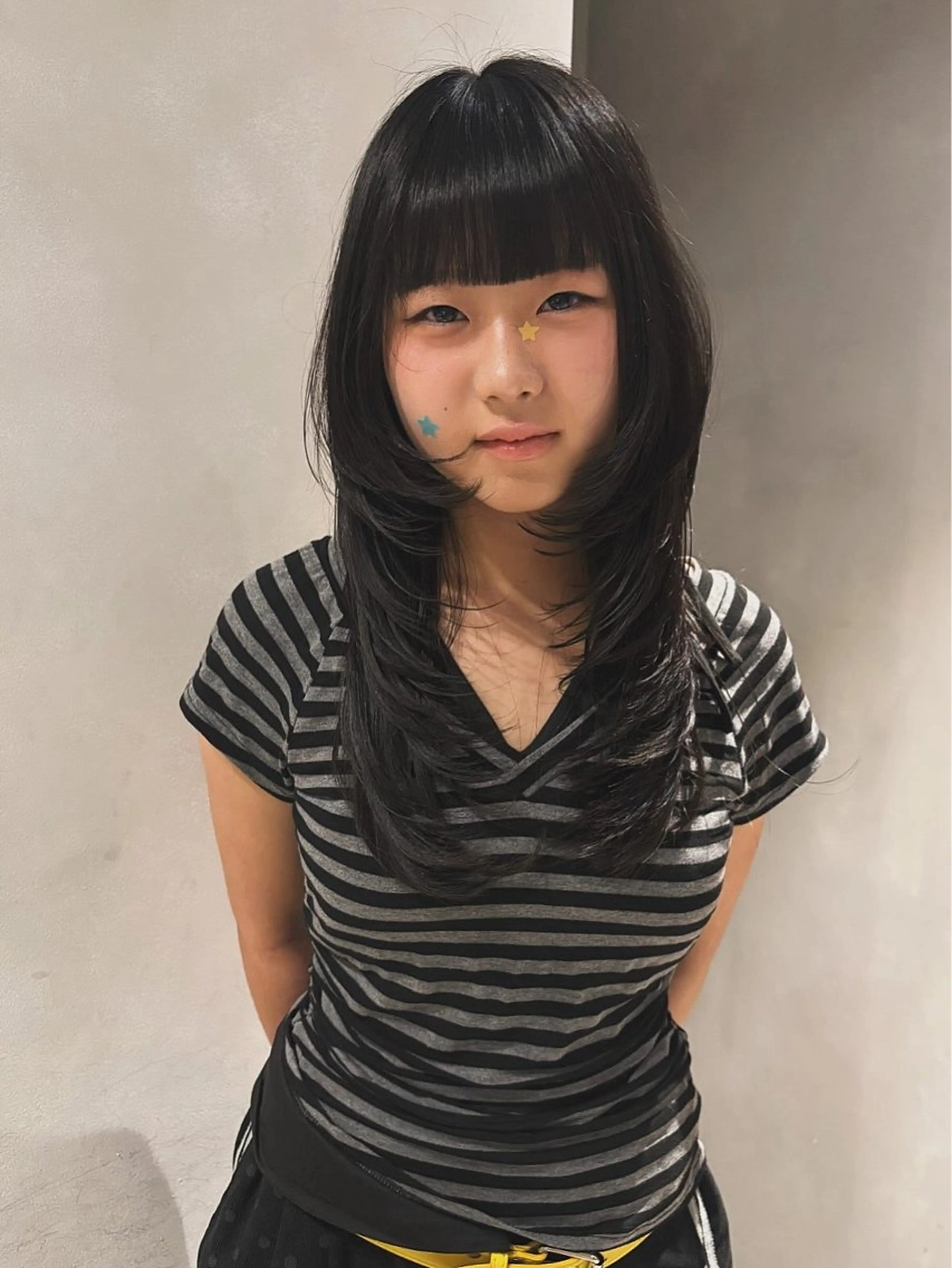 ロング ハッシュカット カット トリートメント Juna✂️ レイヤー / ボブのヘアスタイル