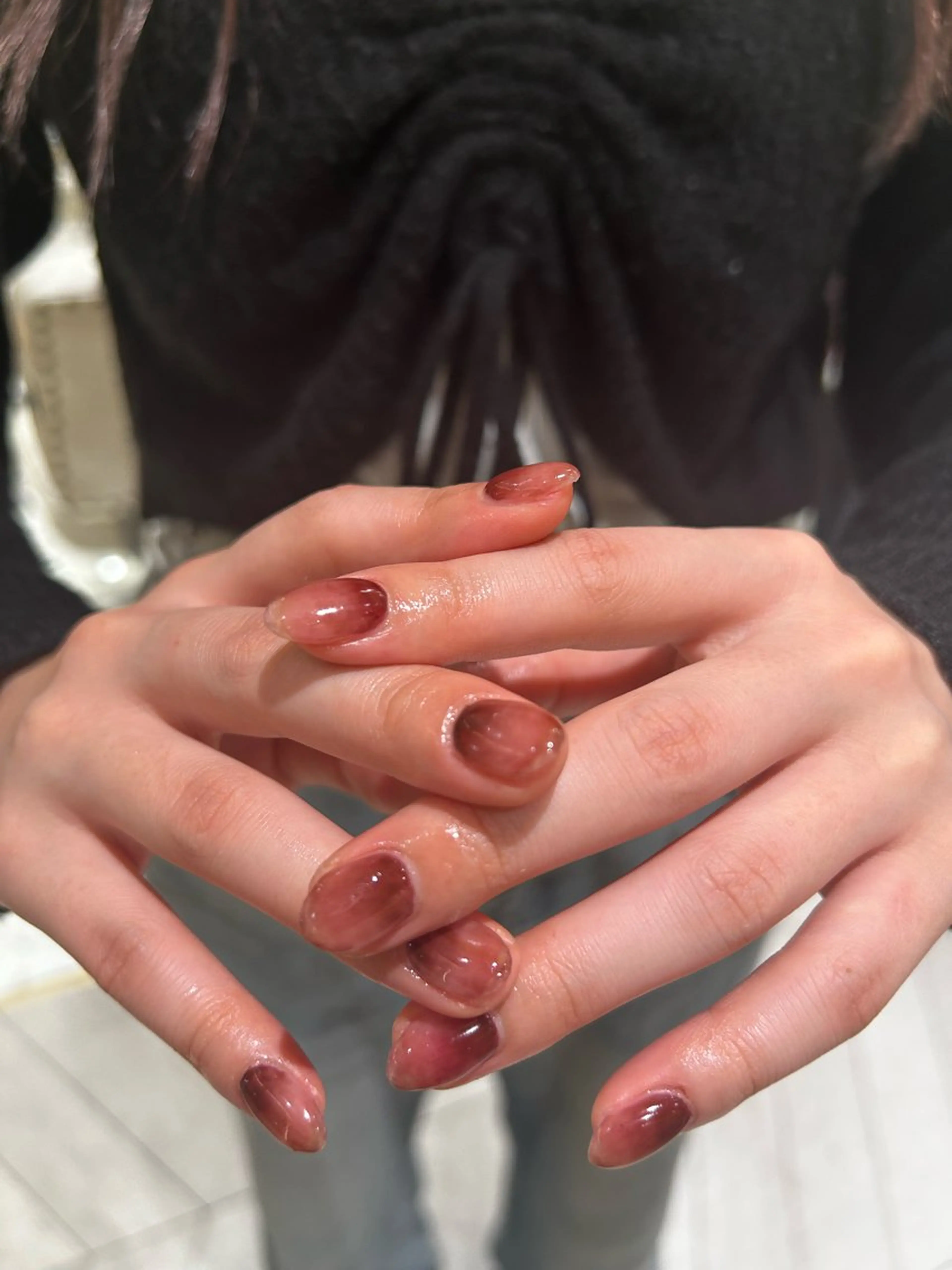 ネイル ꪆৎ平行アーチ ྀི ワカナの眉毛・アイブロウイメージ