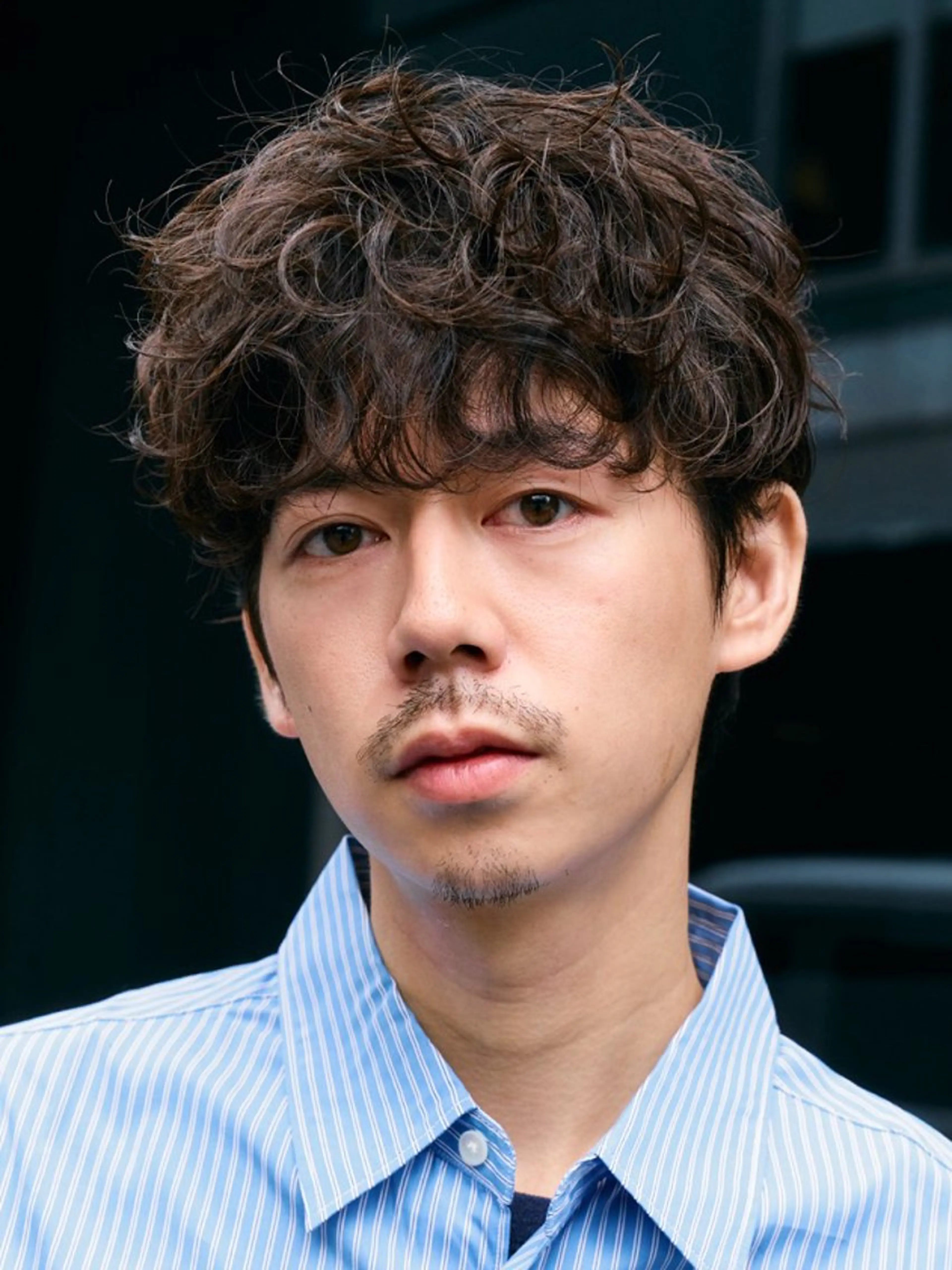 パーマ メンズ フェザーパーマ マッシュ メンズパーマ 学生（メンズ向け） メンズツイストパーマ カット パーマ fifth men's原宿所属・fifth/原宿/ シャドウパーマ/カズのヘアスタイル