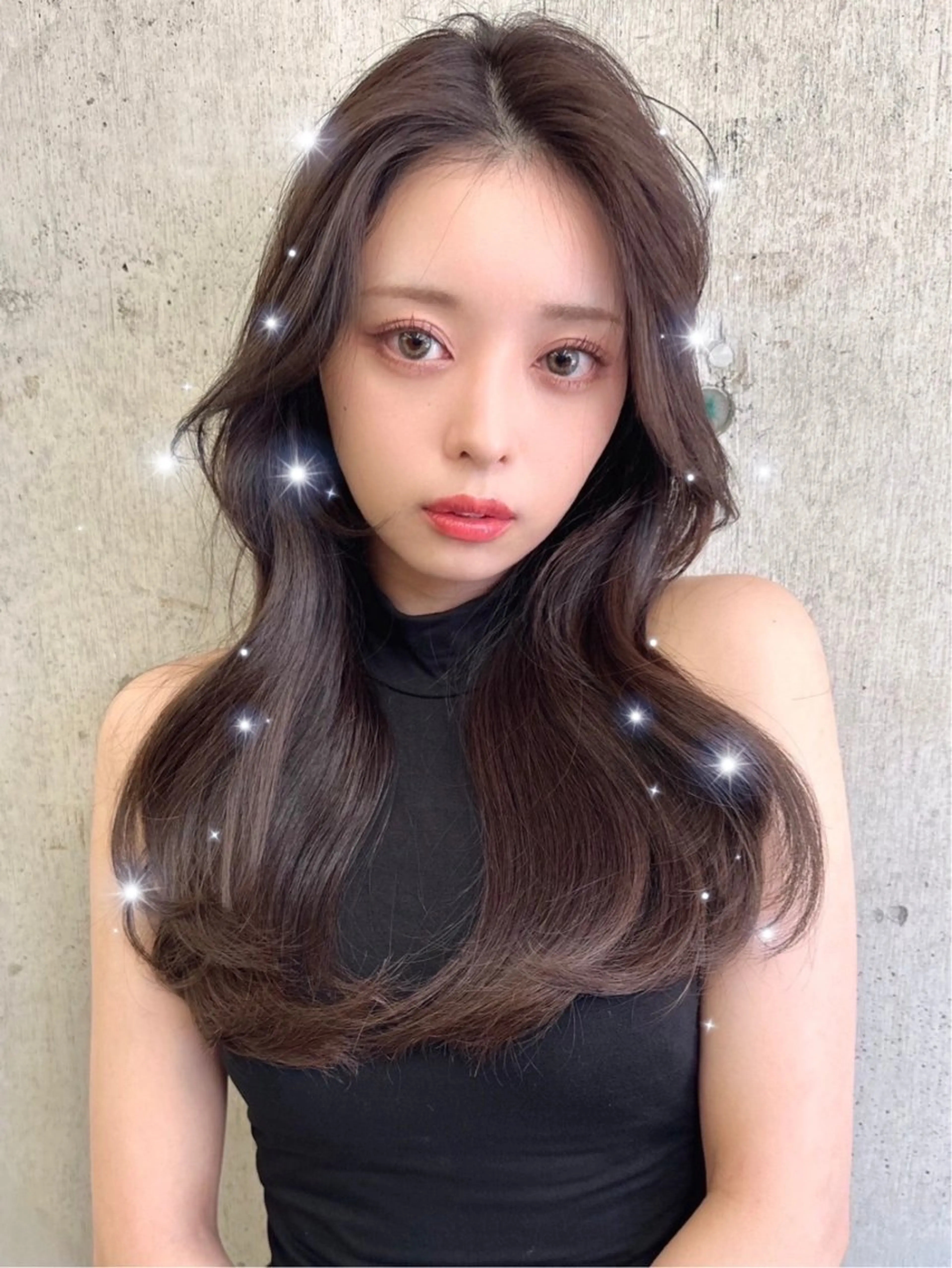 ロング カット ヘアカラー トリートメント ヘアセット 名古屋/髪質改善/ 透明感SHIZUKAのヘアスタイル