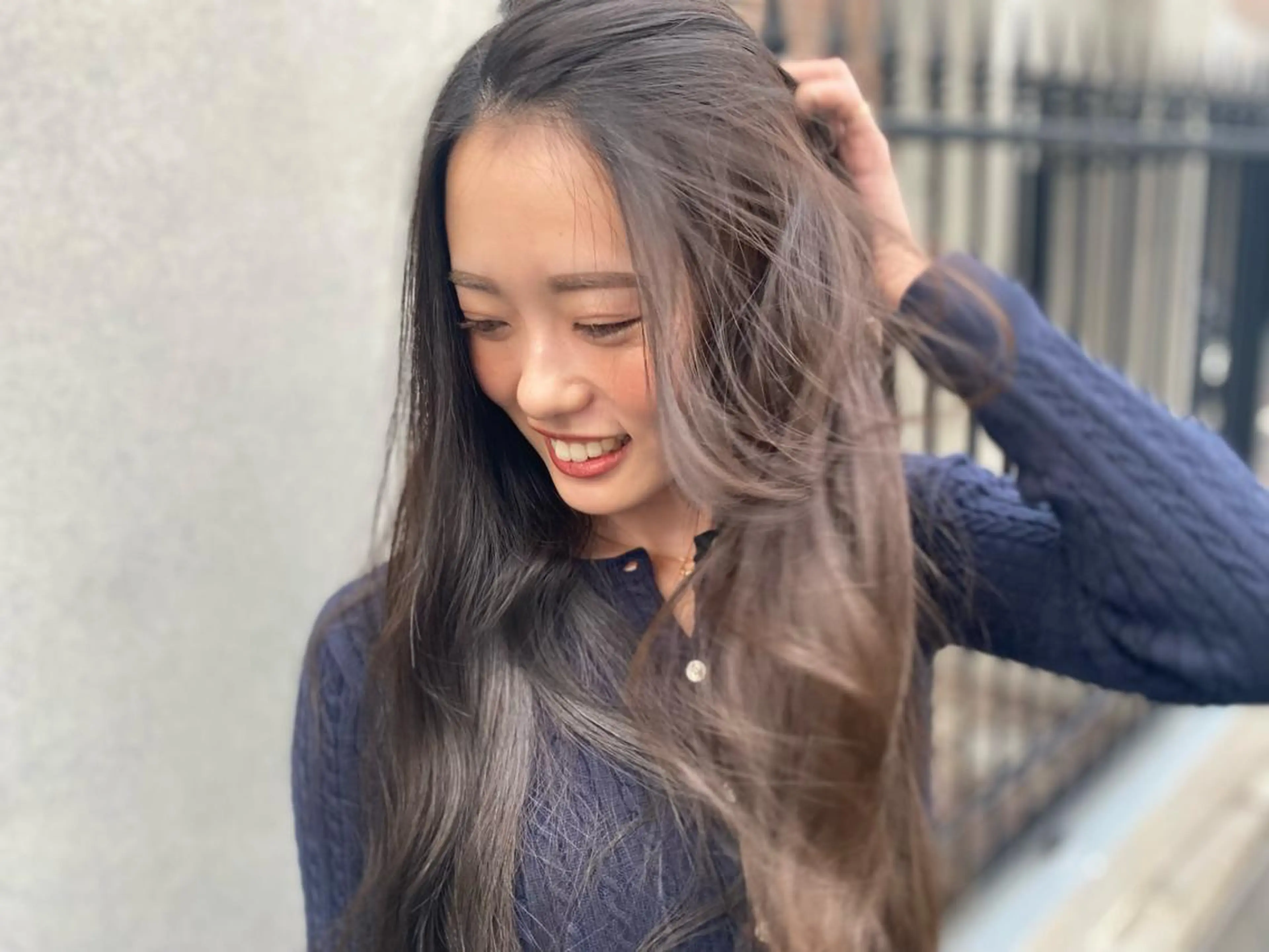 カット➕ワンカラー➕ヘアマスクの写真