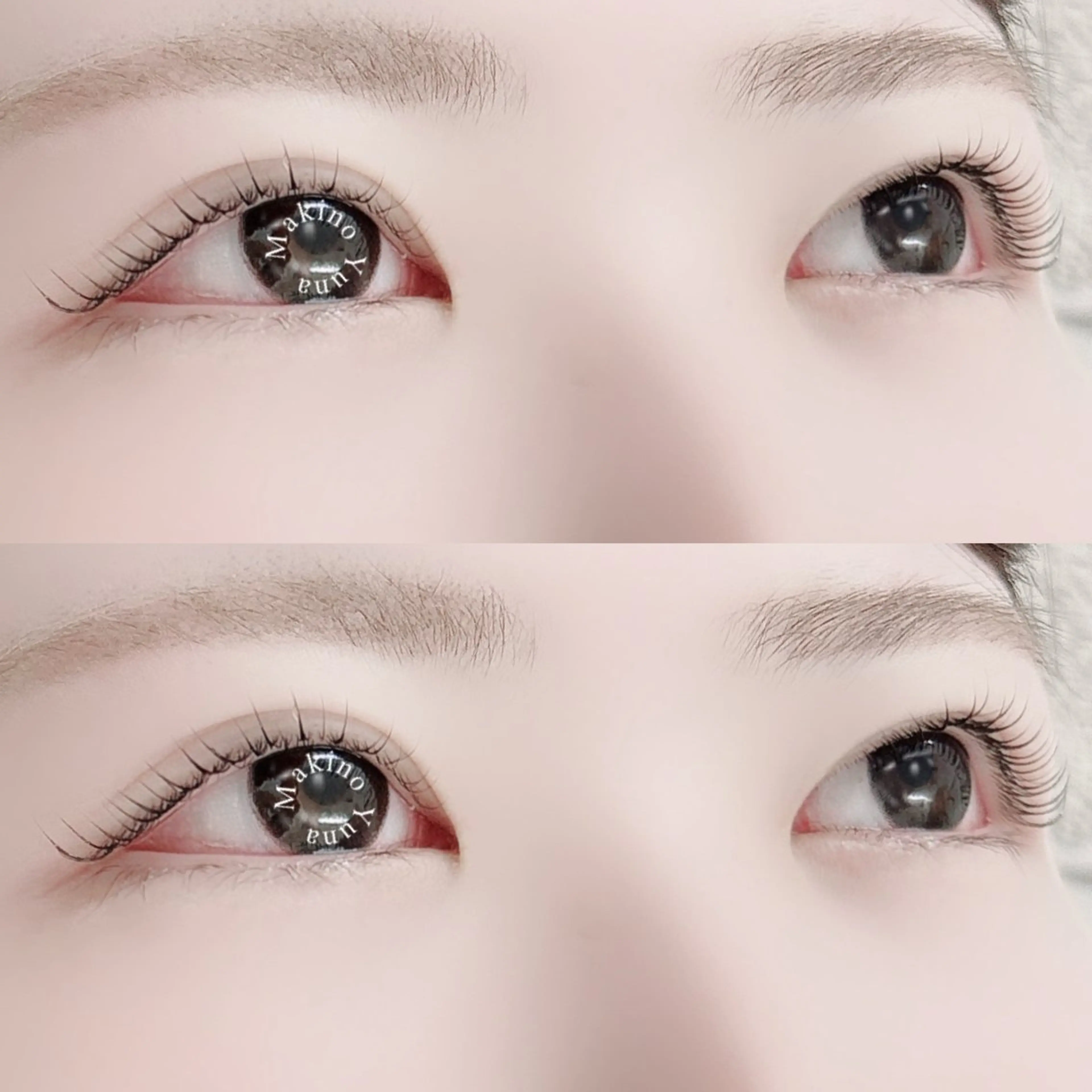 マツエク・マツパ マツパ EYE405河原町店所属・牧野 由奈のマツエク・マツパデザイン