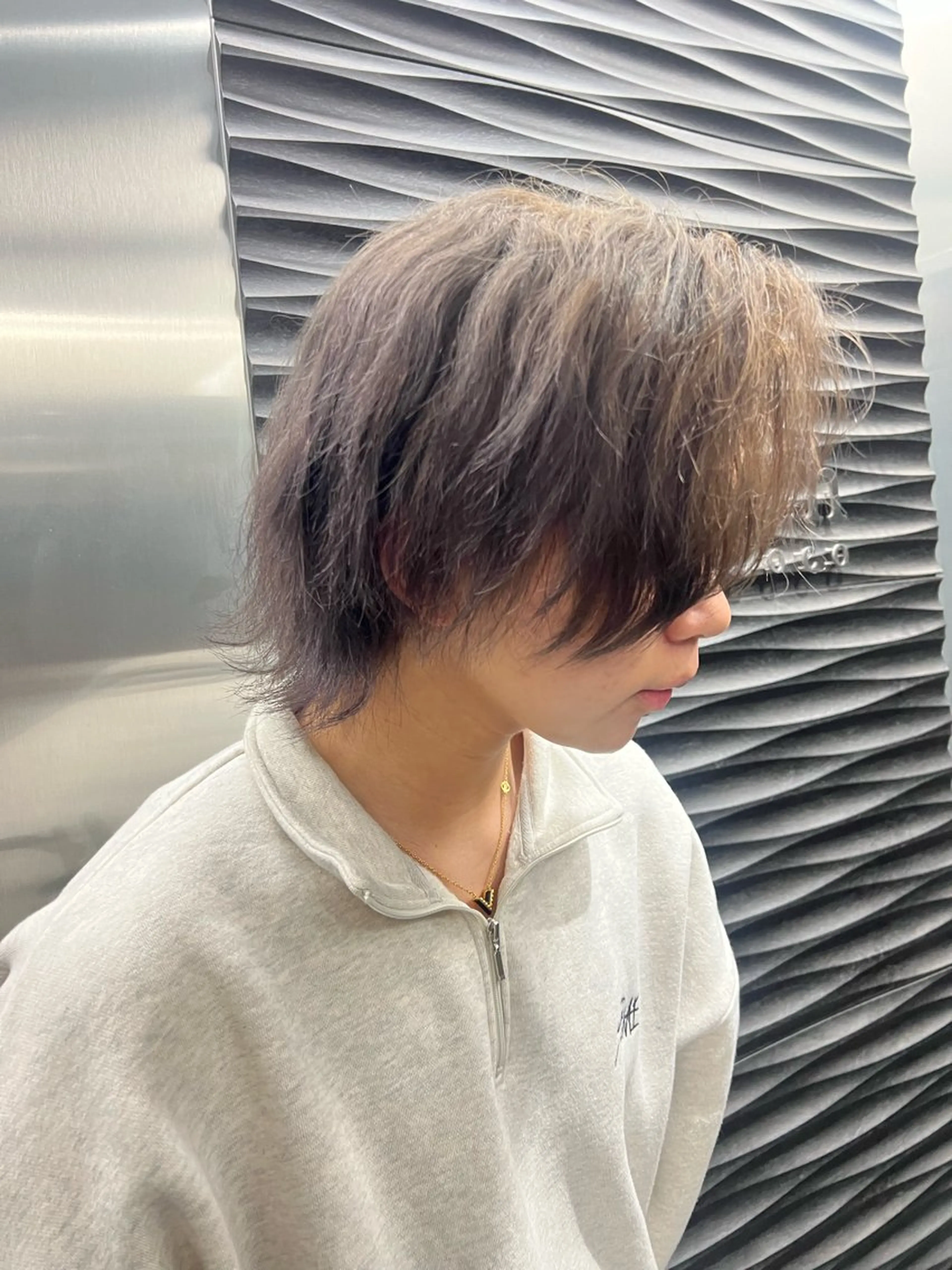 メンズ メンズハイトーン カット Lafith hair coco 博多店所属・脇山 真生のヘアスタイル