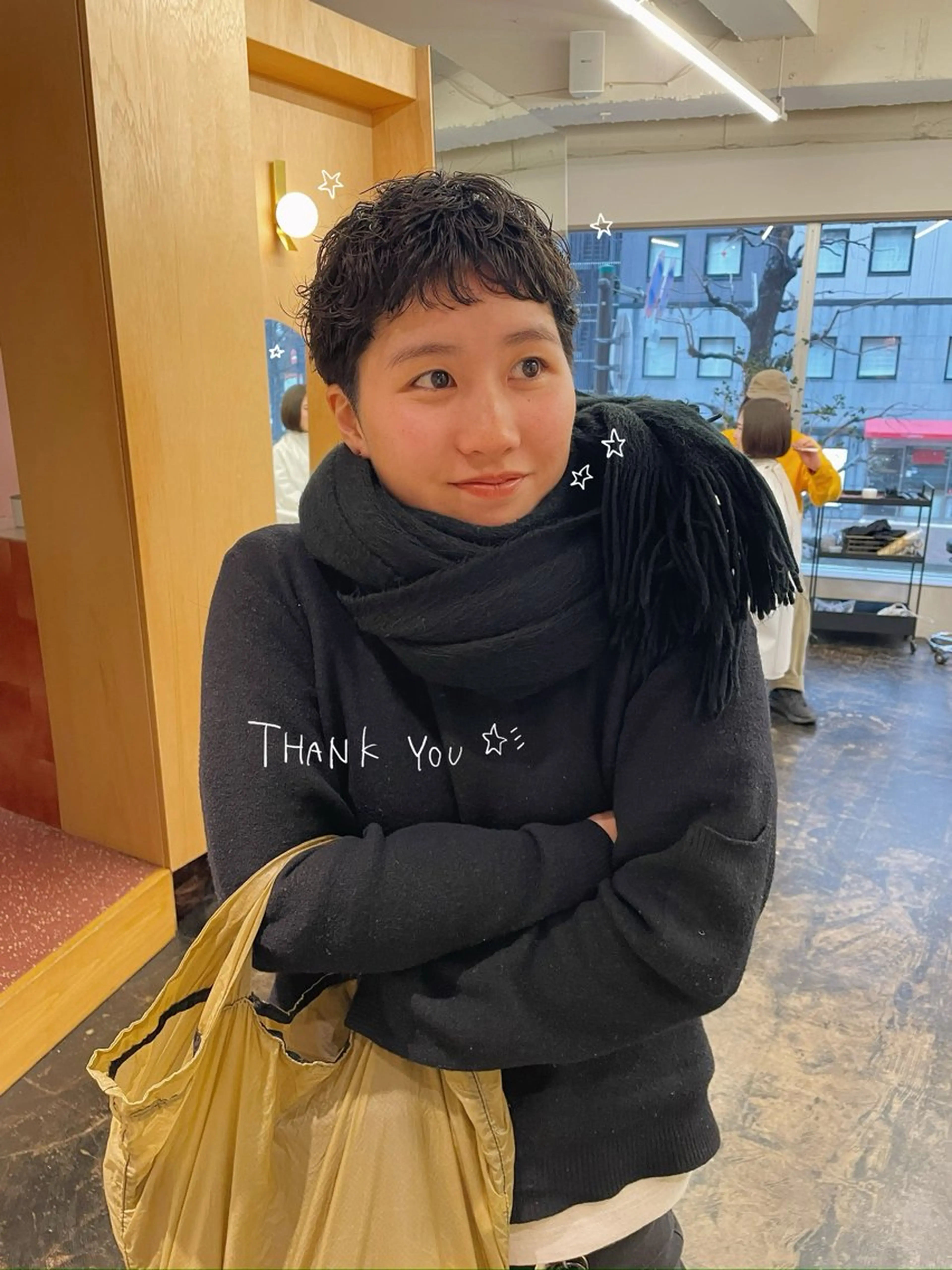 ショート パーマ カット パーマ パーマ/レイヤー カットmito⭐︎のヘアスタイル