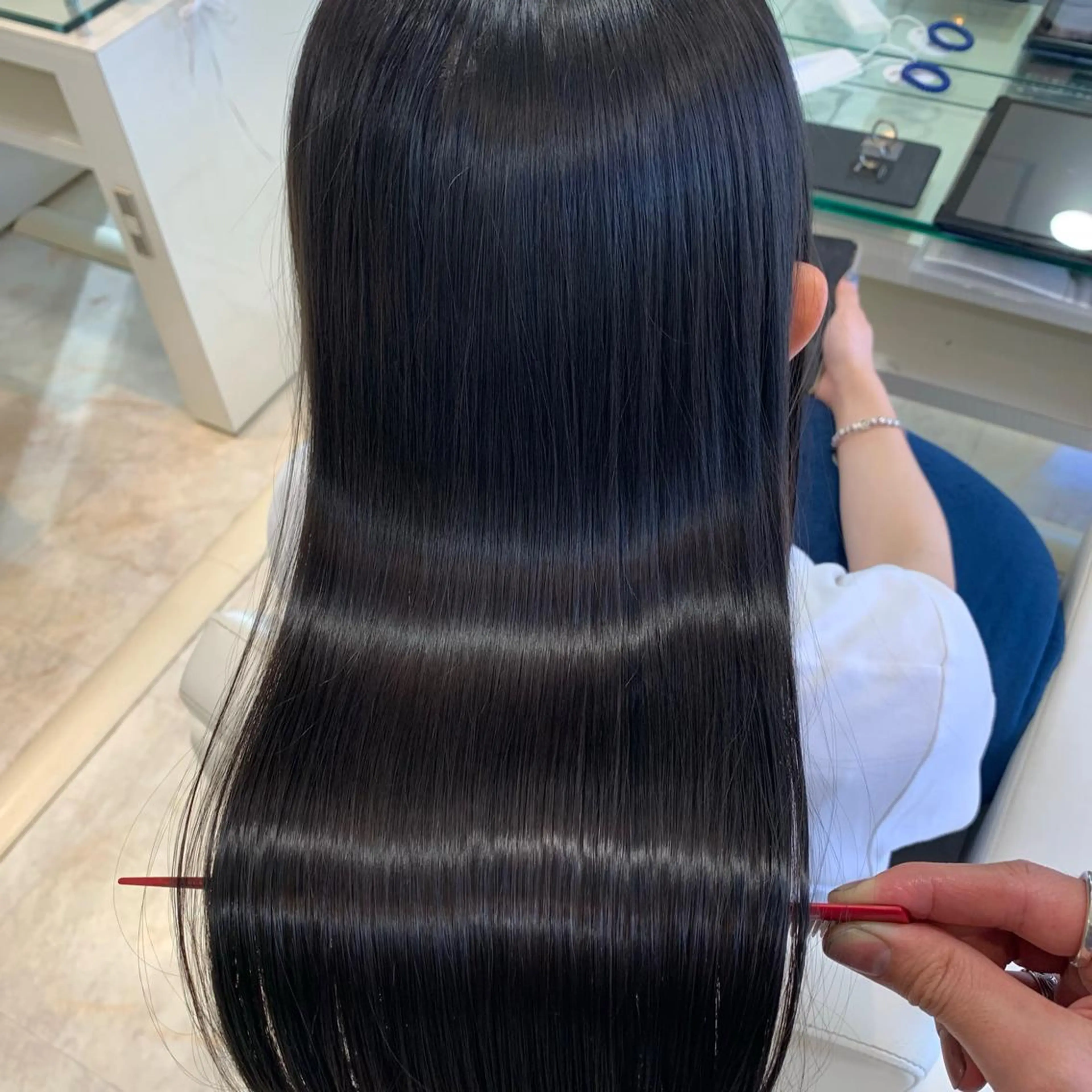 セミロング 【ボブ、ミディアム、 髪質改善】浅川俊輝のヘアスタイル