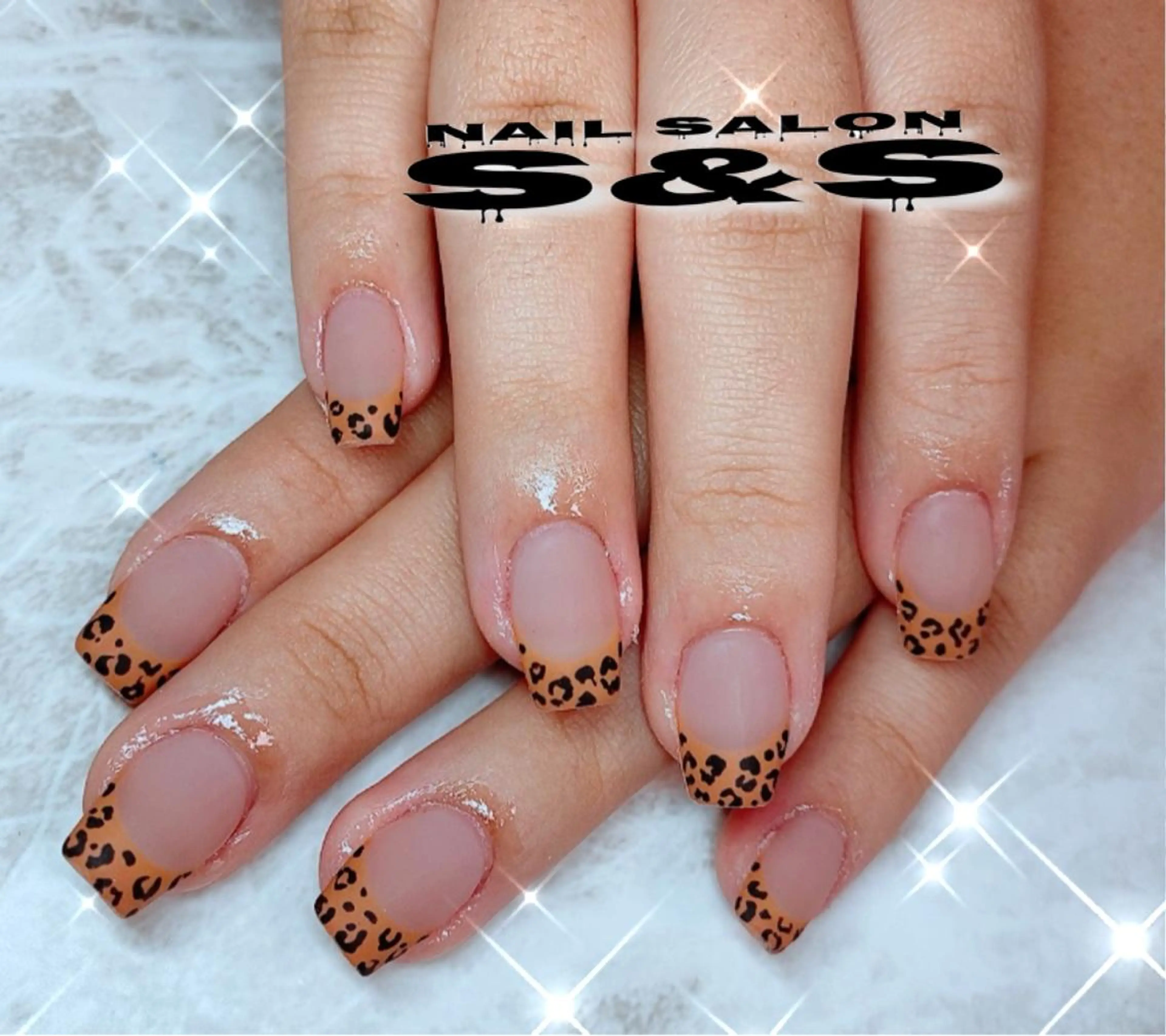 ネイル アニマル柄 長さ出し メンズネイル 持ち込み スカルプネイル S&S 村田小百合のネイルデザイン