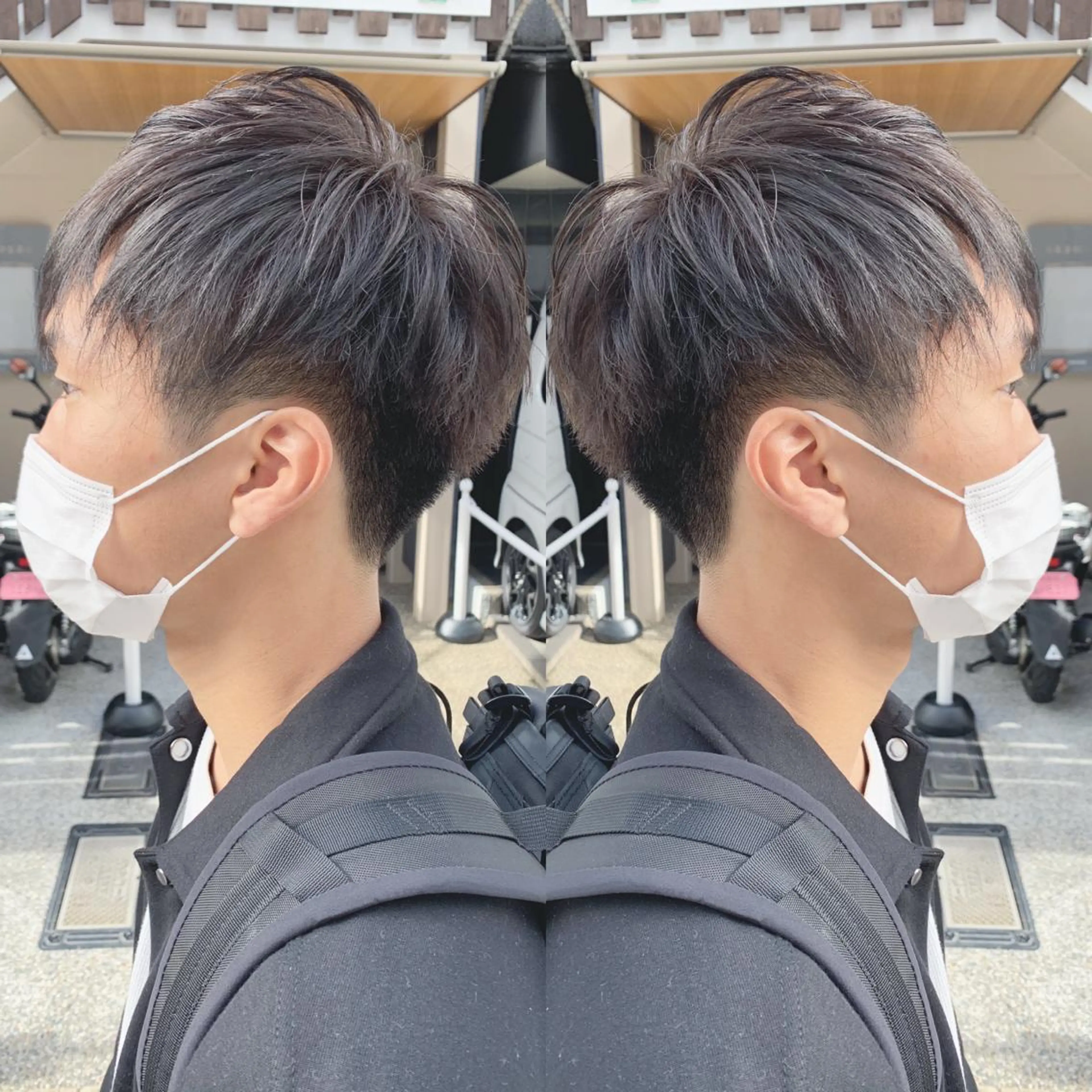 ショート ショートヘア カット ヘアカラー H所属・H (エイチ) 烏丸御池店のヘアスタイル