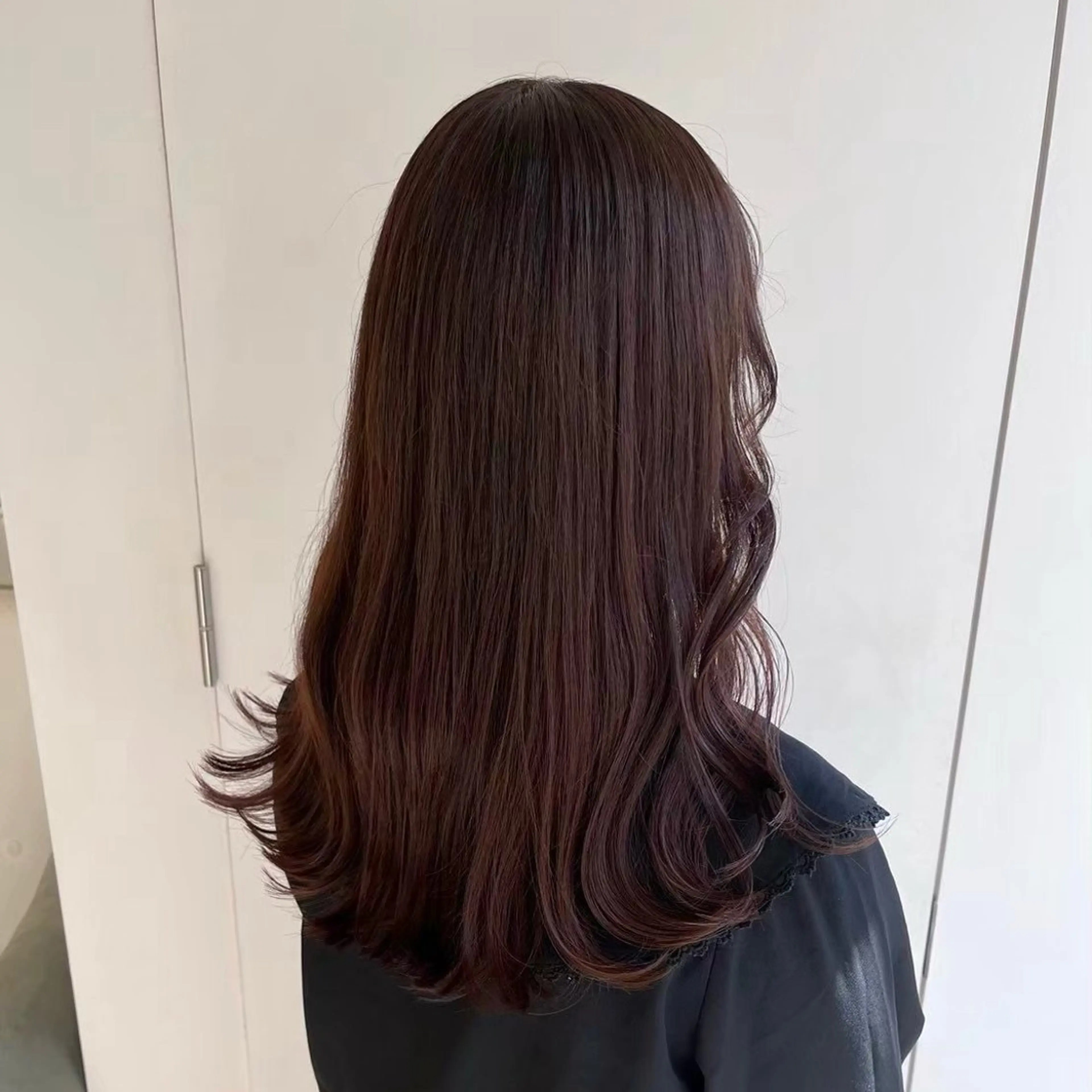 ロング カラー Parve Mix 森 美遥🇰🇷🩶のヘアスタイル