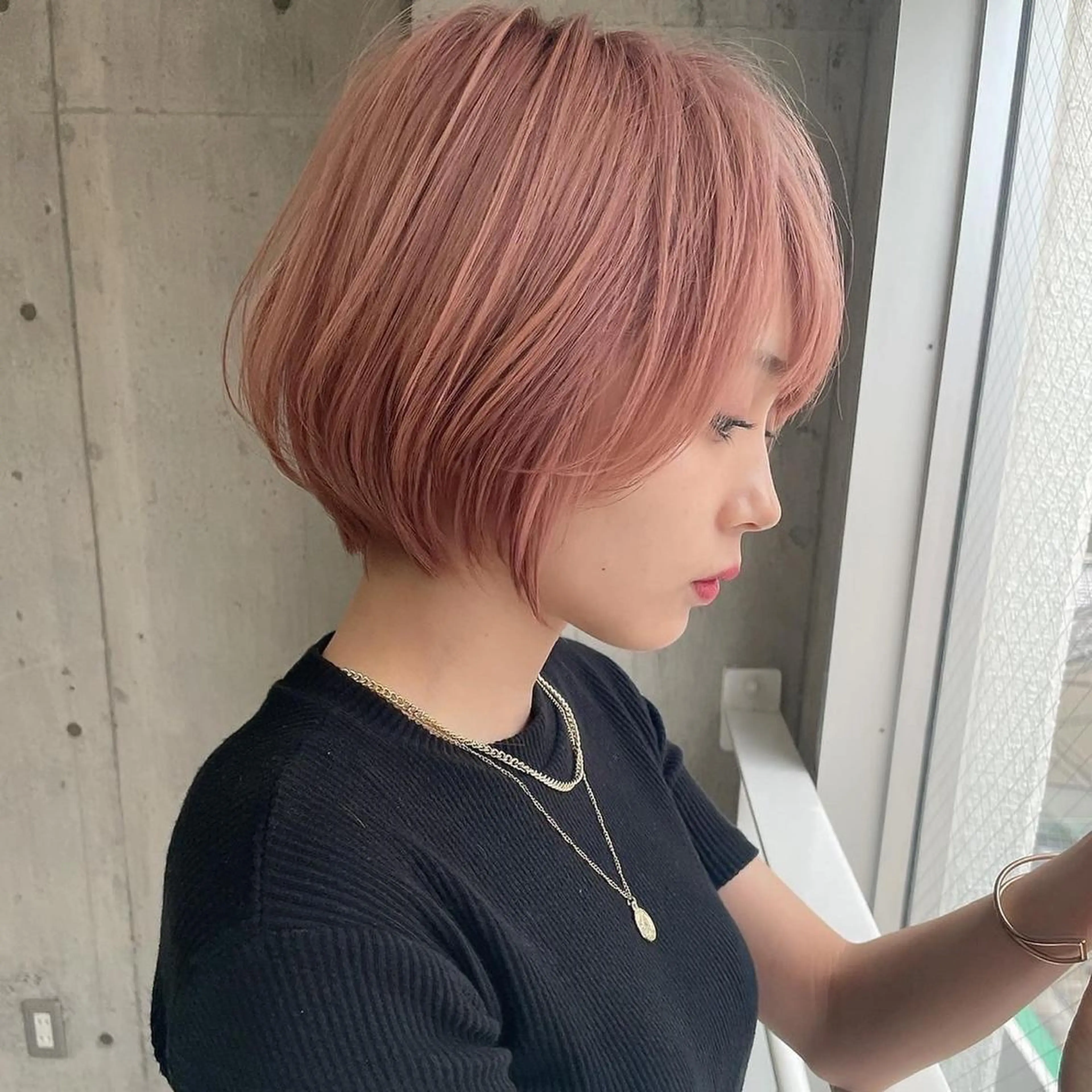 ショート カラー 美髪/カラー 美容院🌈渡辺隼也のヘアスタイル