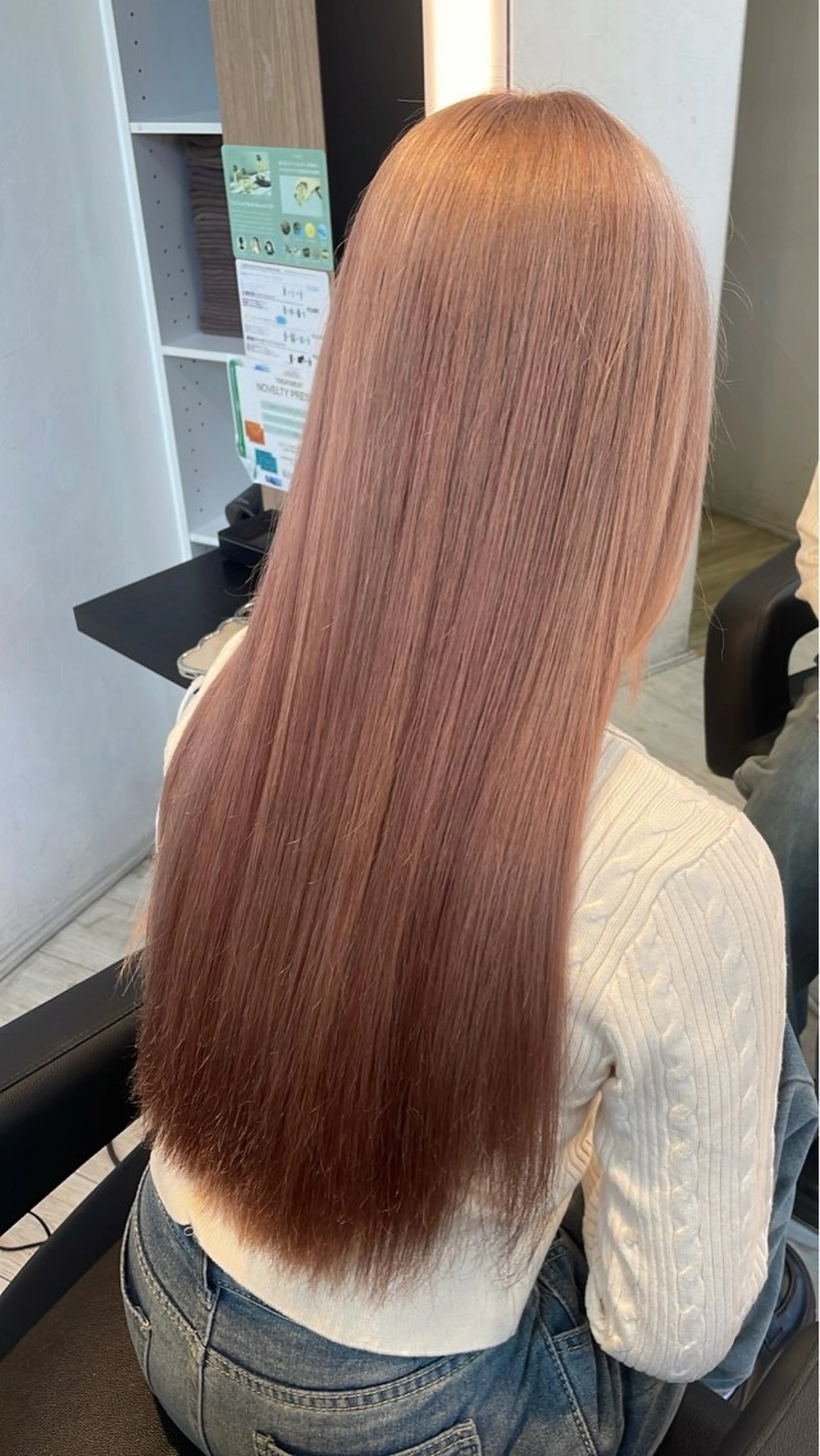 【1 bleachでツヤ髪🫧】🌟ケアブリーチ代込🌟ブリーチ＋オンカラー＋髪質改善トリートメント🎀の写真